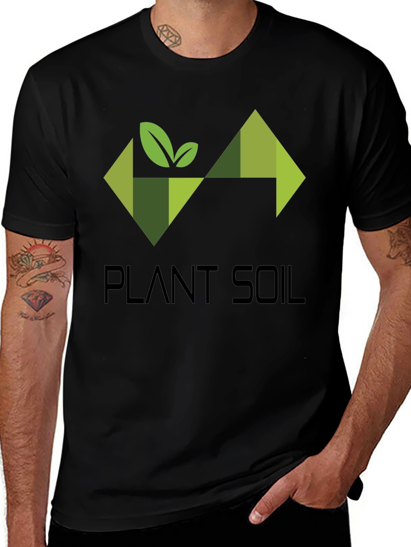 Plant Soil Graphic Tee - Eco Friendly Design