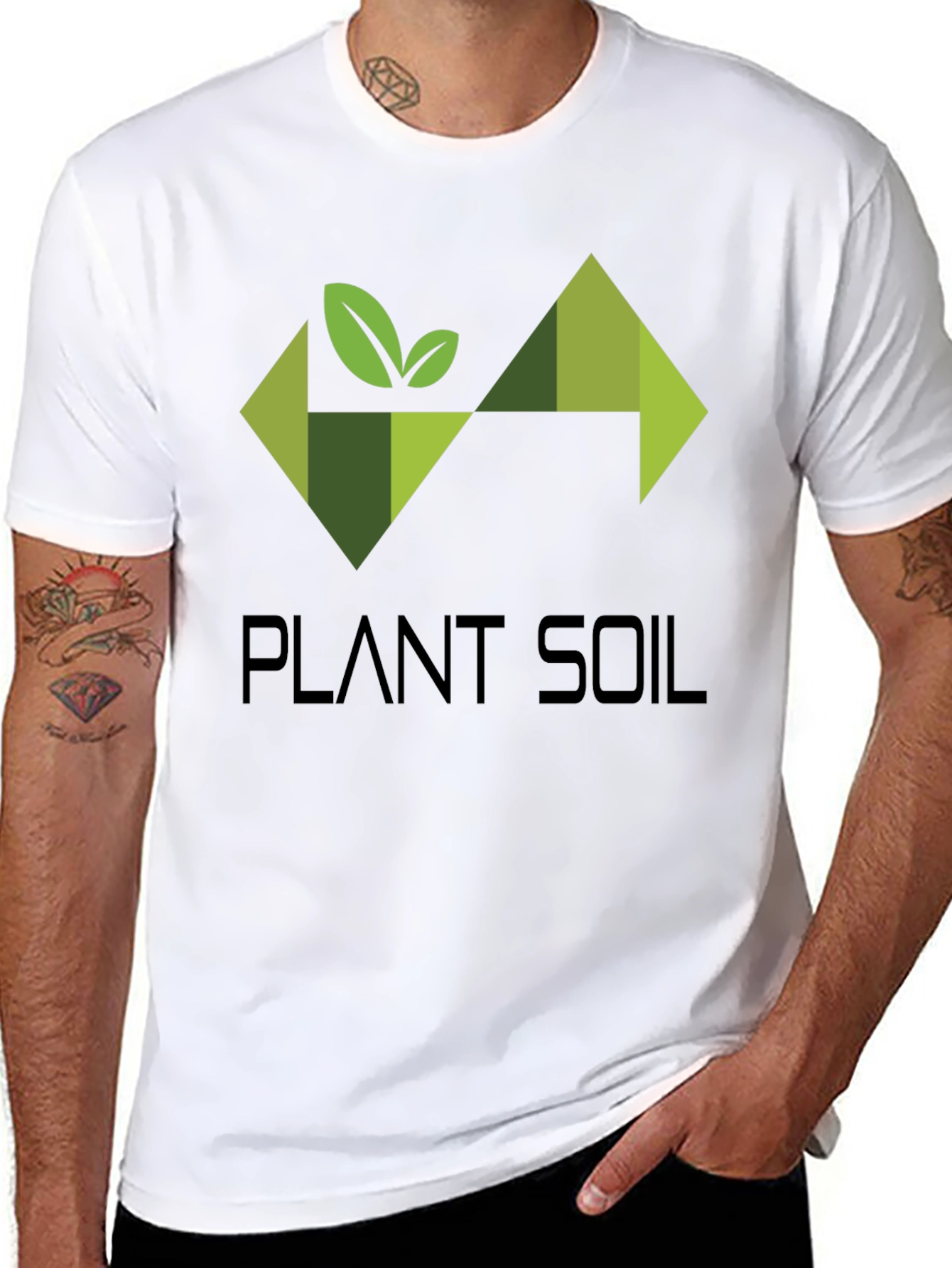 Plant Soil Graphic Tee - Eco Friendly Design