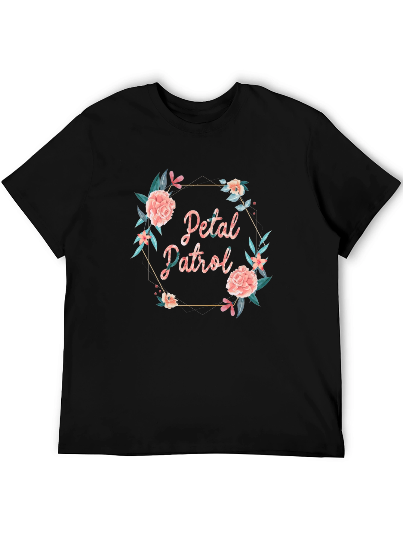 Petal Patrol Floral Graphic T-Shirt