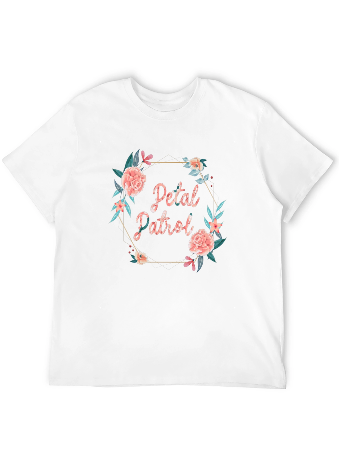Petal Patrol Floral Graphic T-Shirt