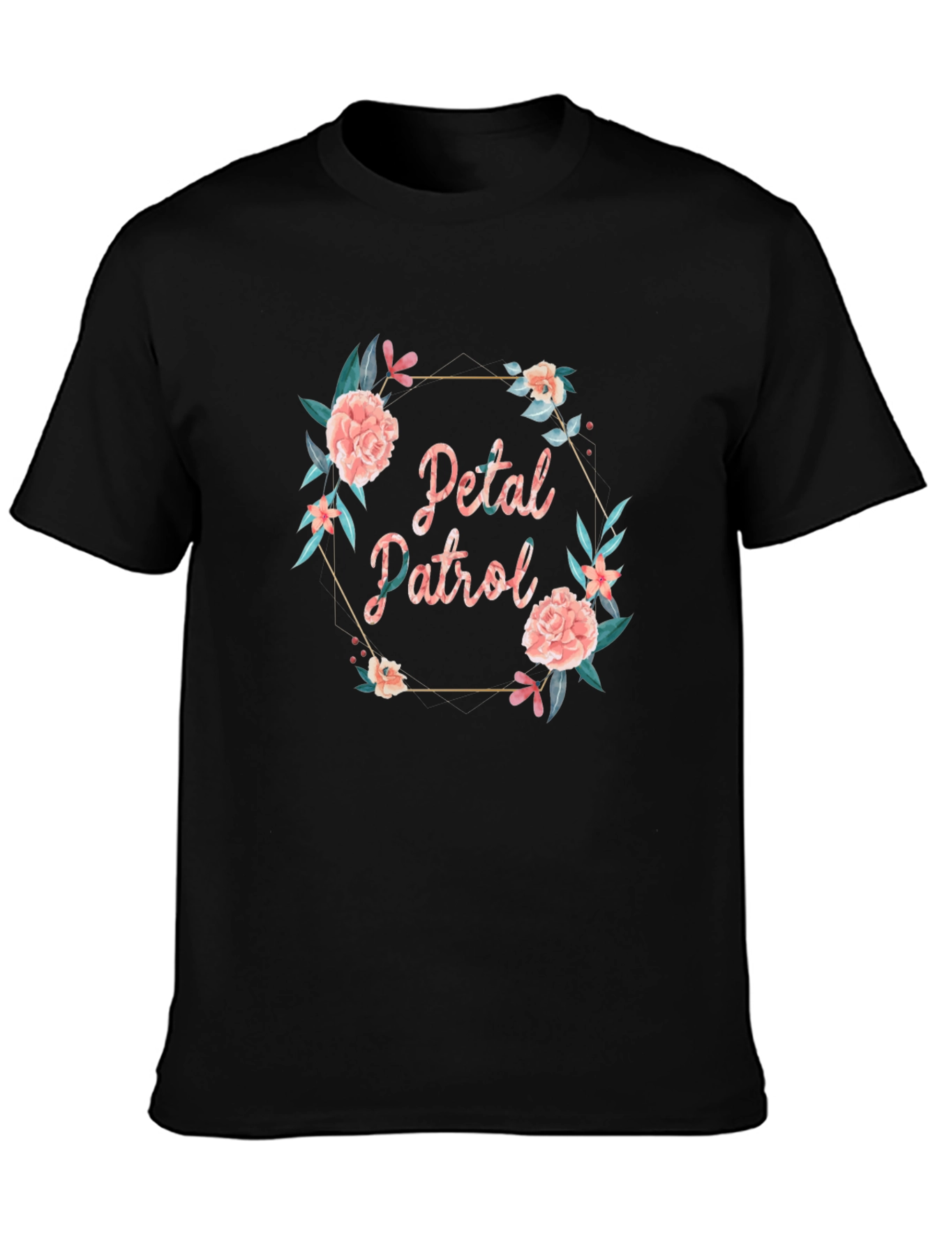 Petal Patrol Floral Graphic T-Shirt