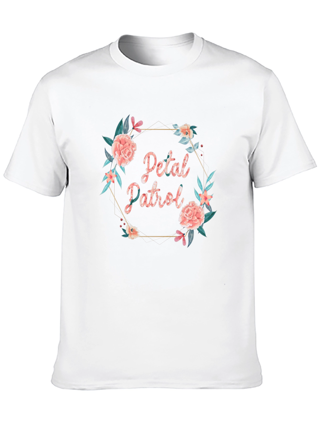 Petal Patrol Floral Graphic T-Shirt