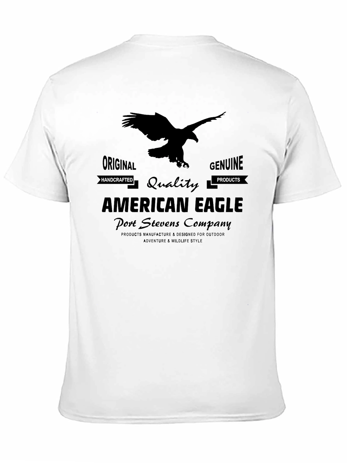 American Eagle Graphic T-Shirt Black
