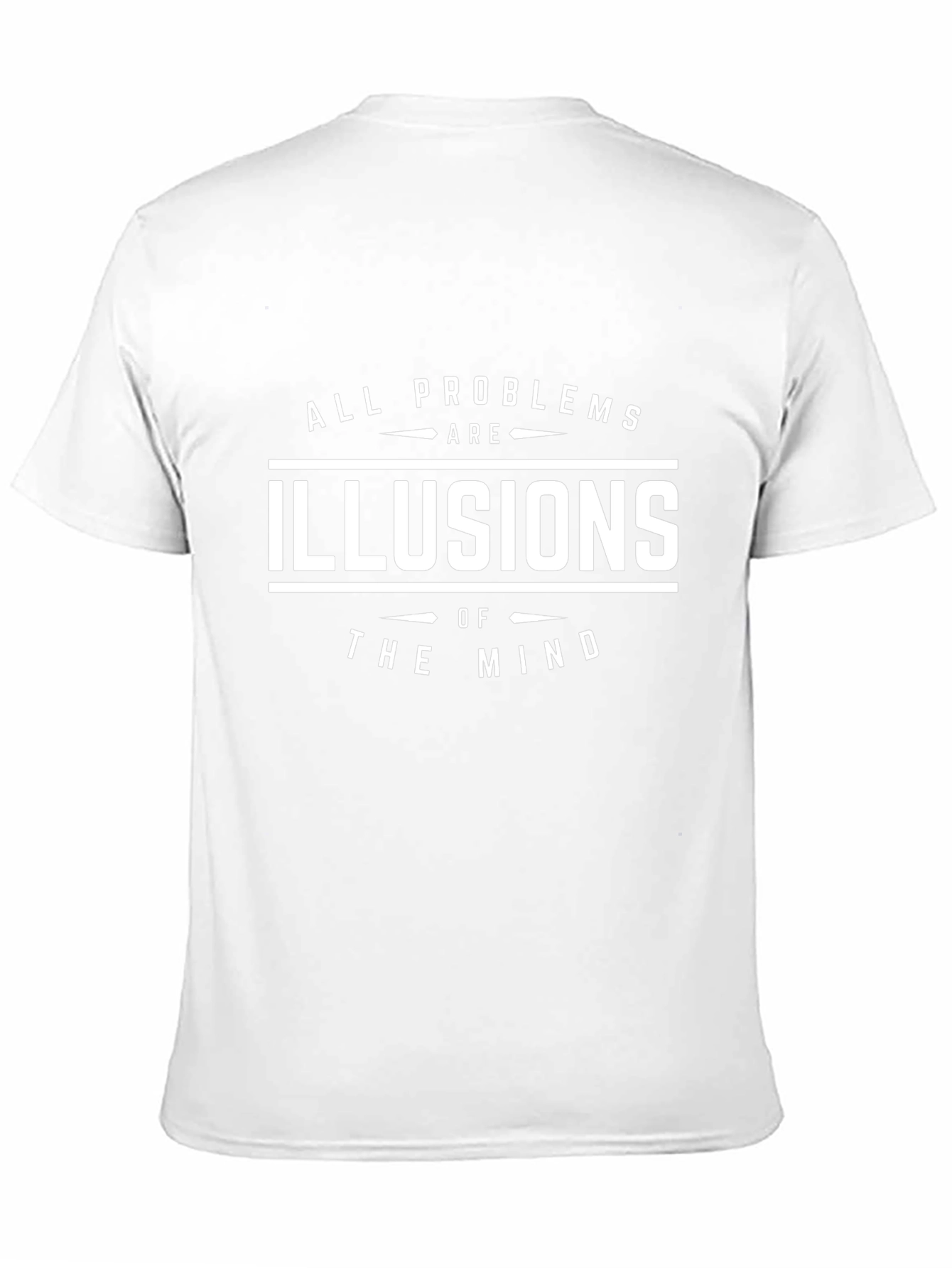 Illusion of the Mind Black Graphic T-Shirt