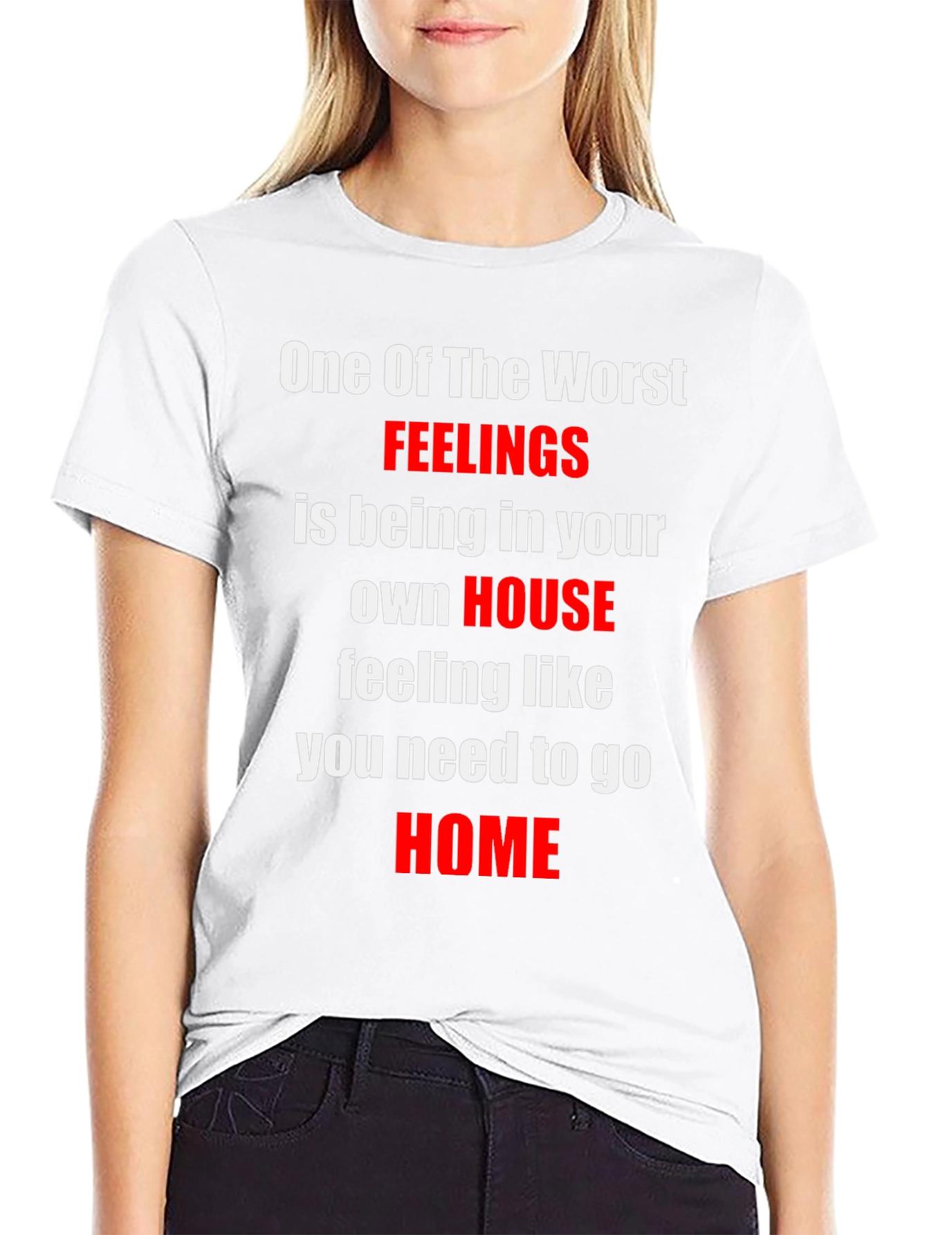 Emotional Statement T-Shirt: Feeling Lost