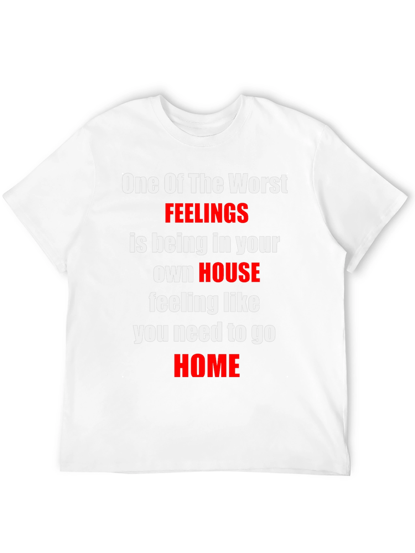 Emotional Statement T-Shirt: Feeling Lost