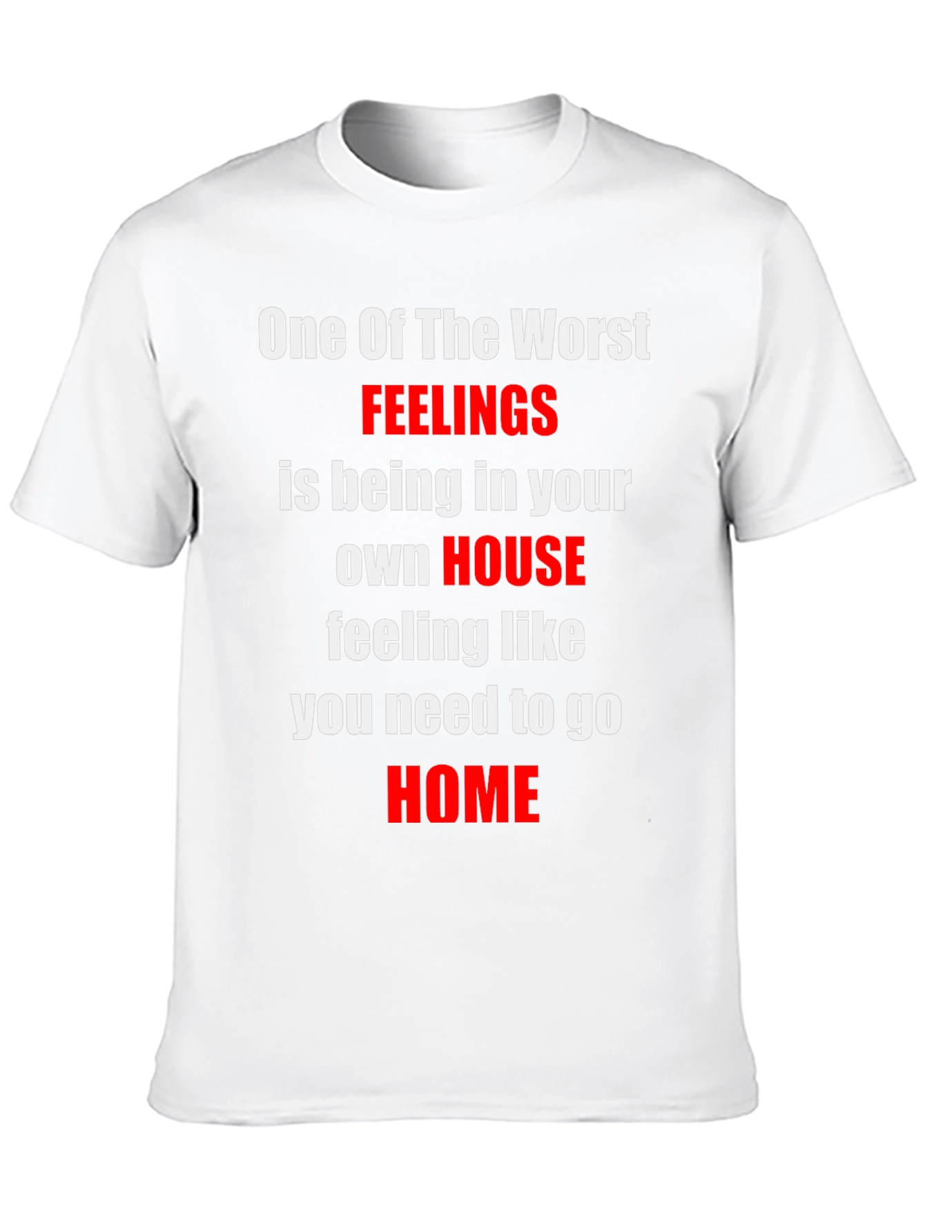 Emotional Statement T-Shirt: Feeling Lost
