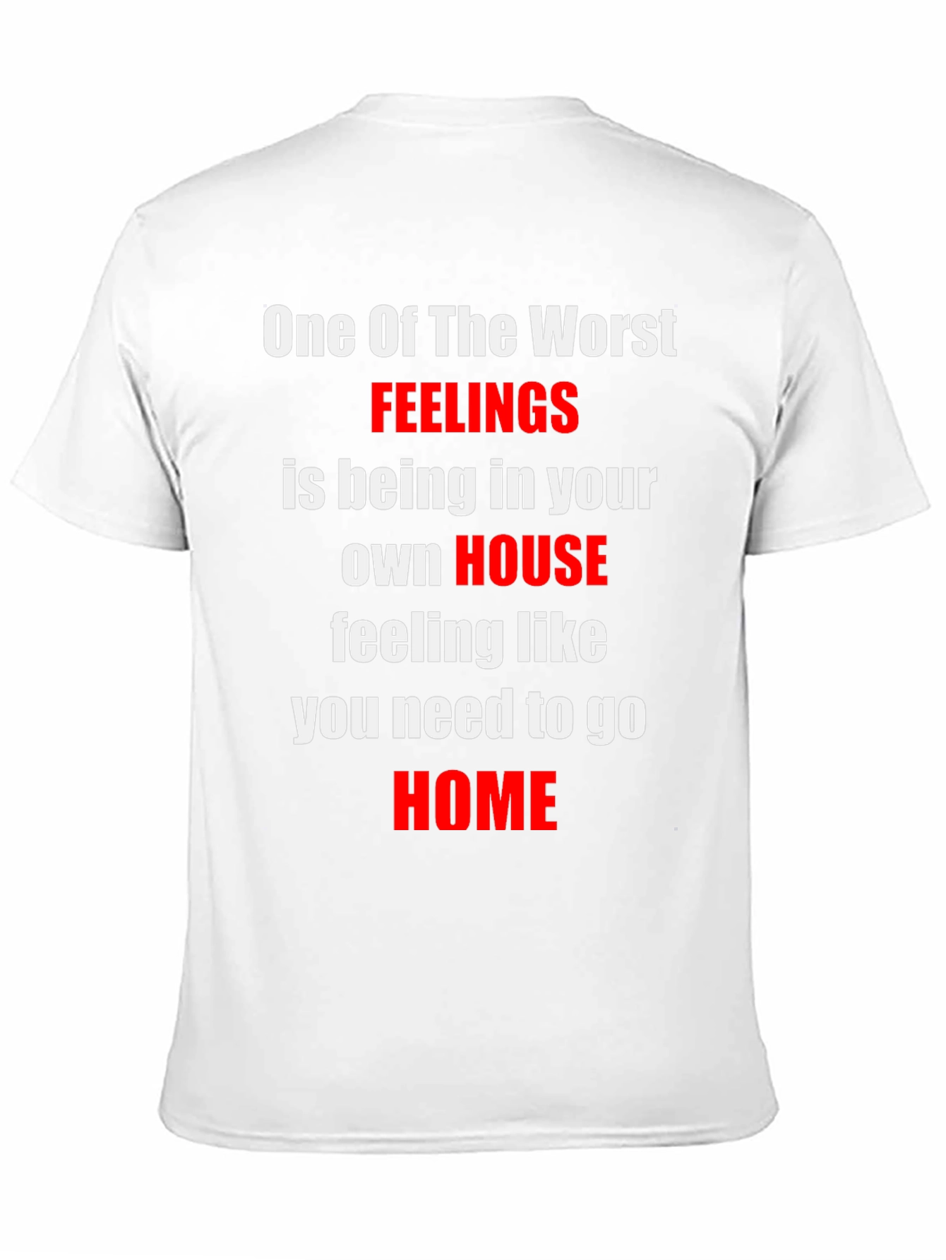 Emotional Statement T-Shirt: Feeling Lost