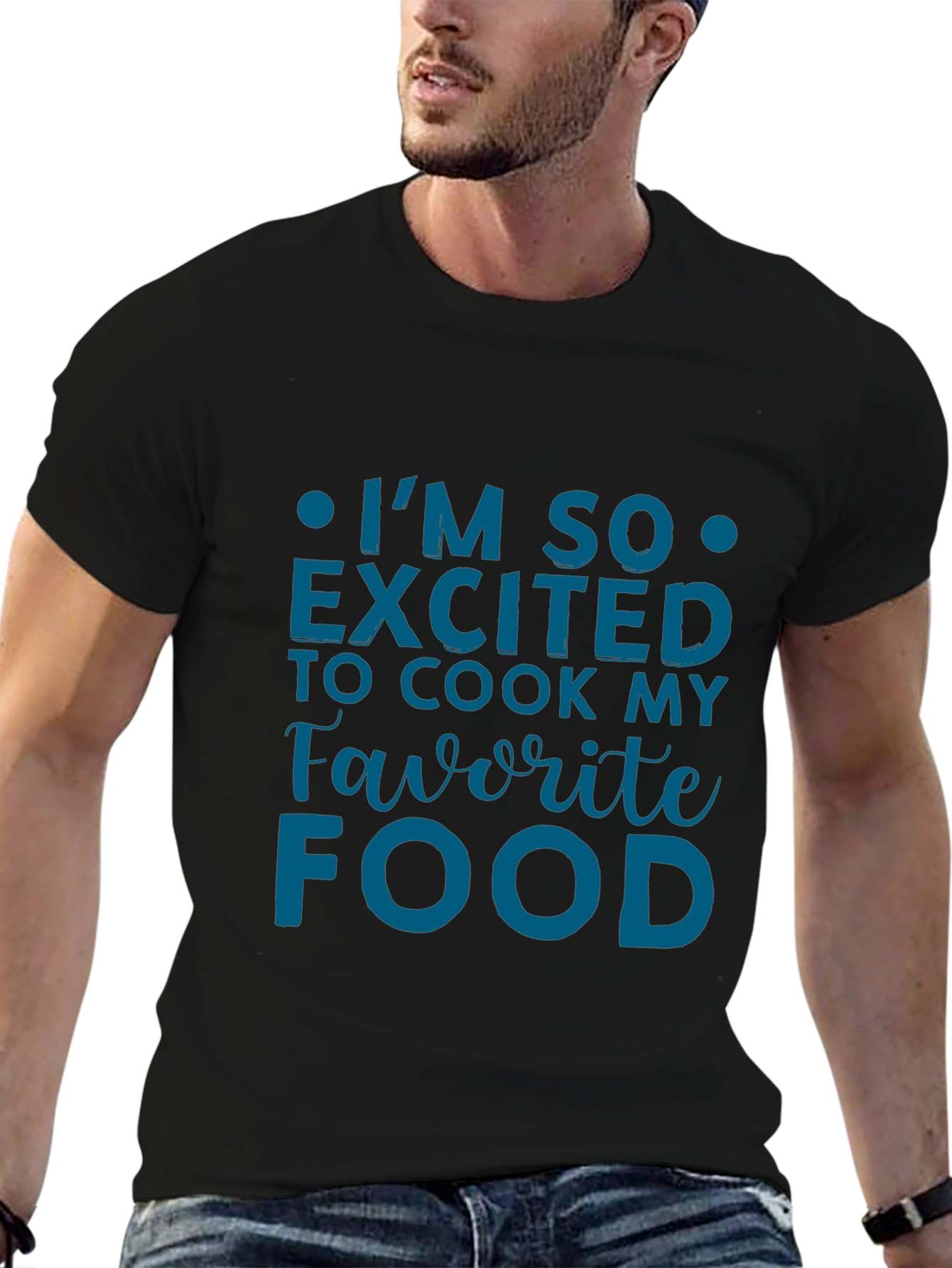 Excited To Cook Favorite Food Graphic Tee