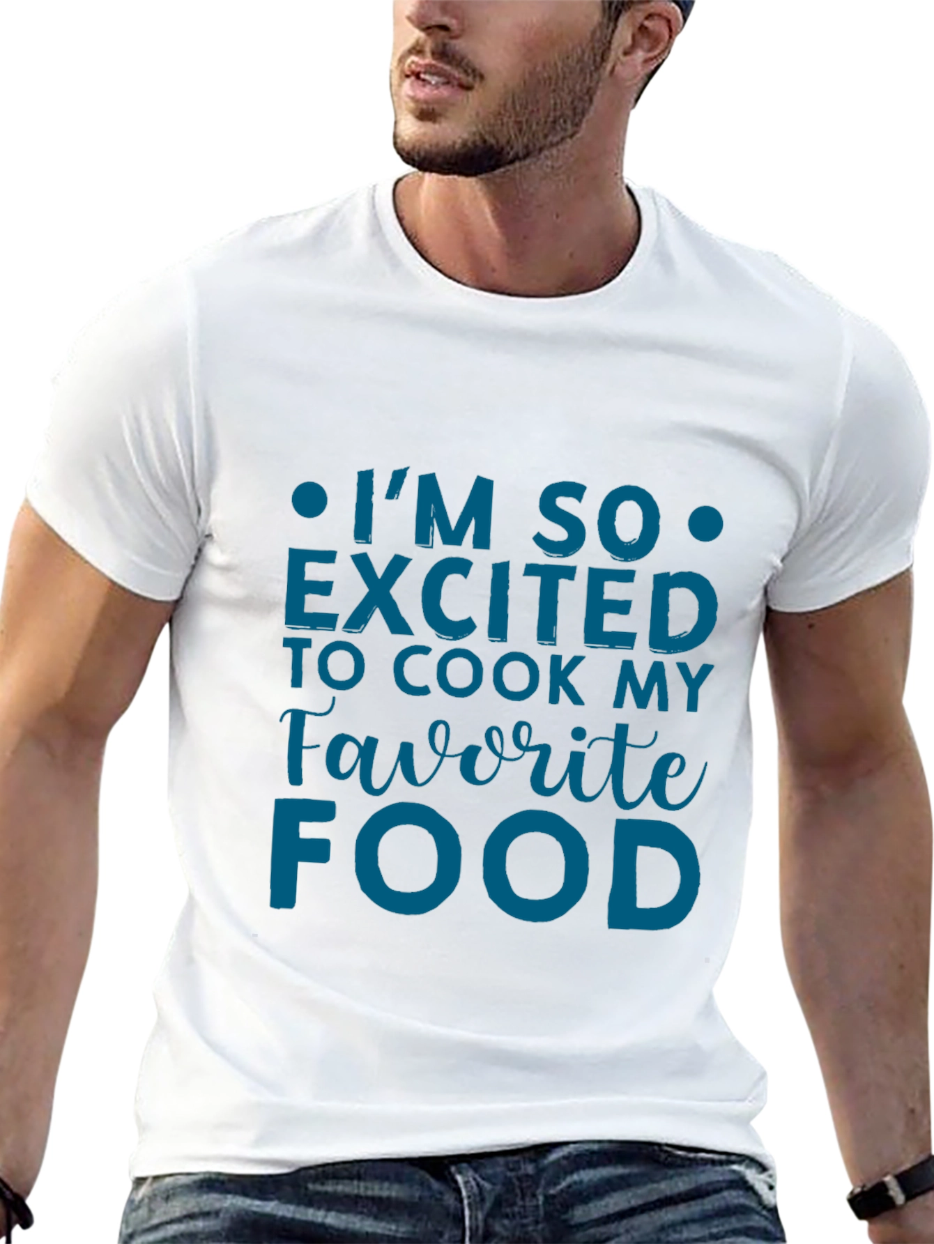 Excited To Cook Favorite Food Graphic Tee