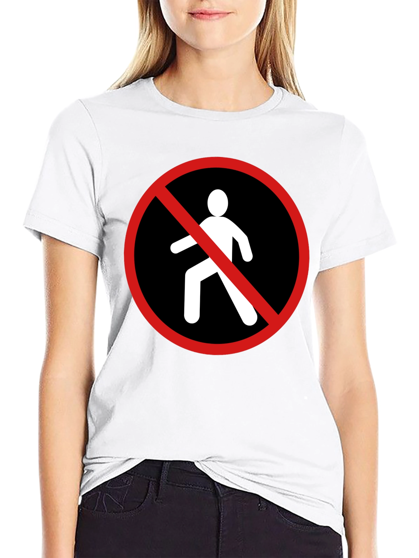 No Walking T-Shirt - Graphic Tee