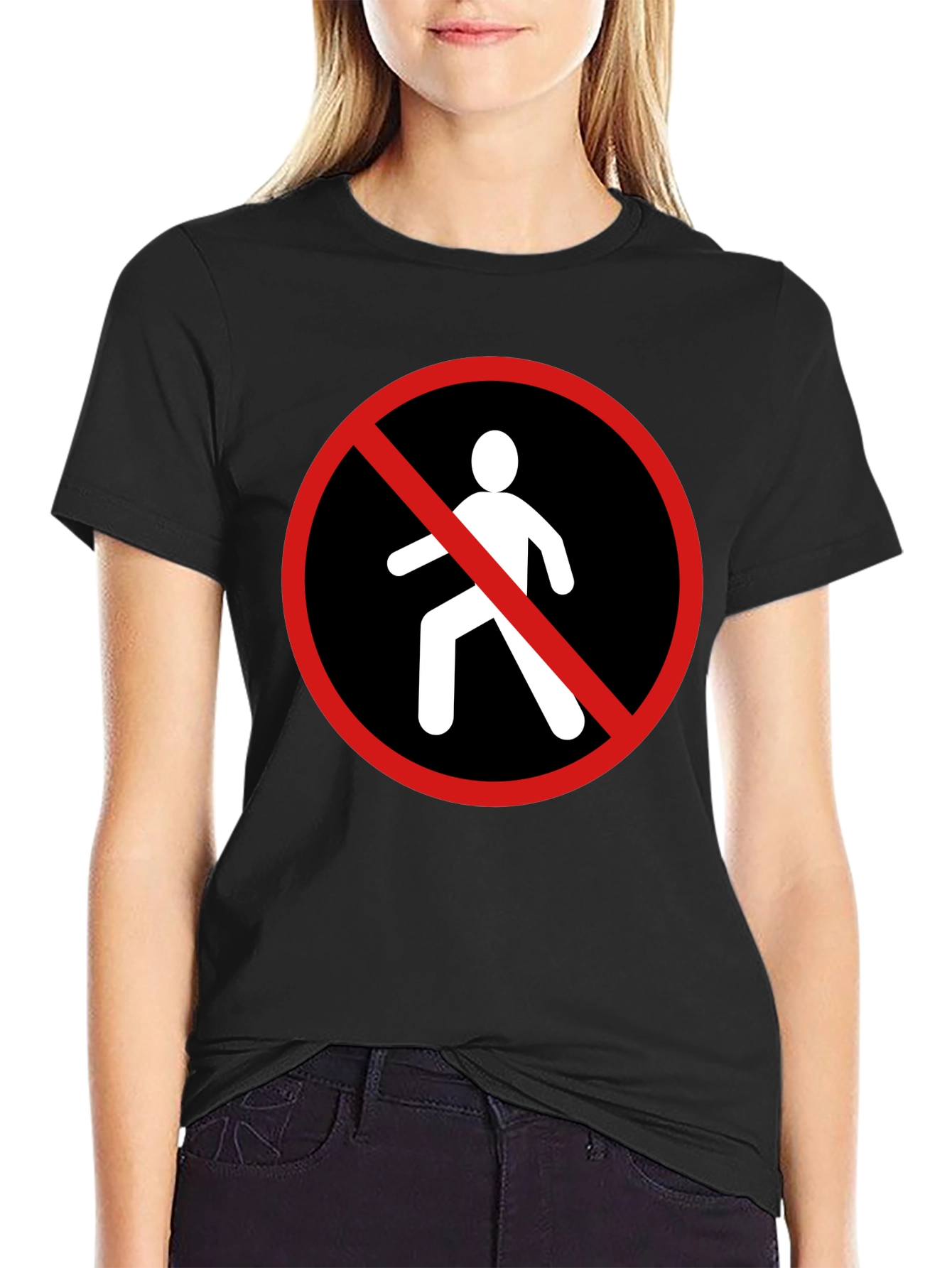 No Walking T-Shirt - Graphic Tee
