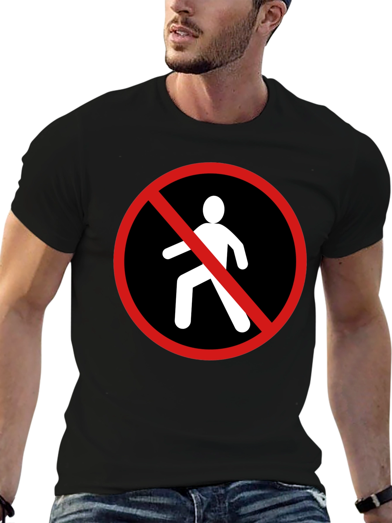 No Walking T-Shirt - Graphic Tee