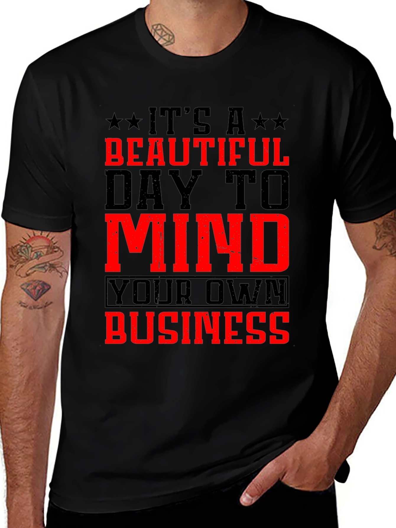Mind Your Own Business Graphic Tee