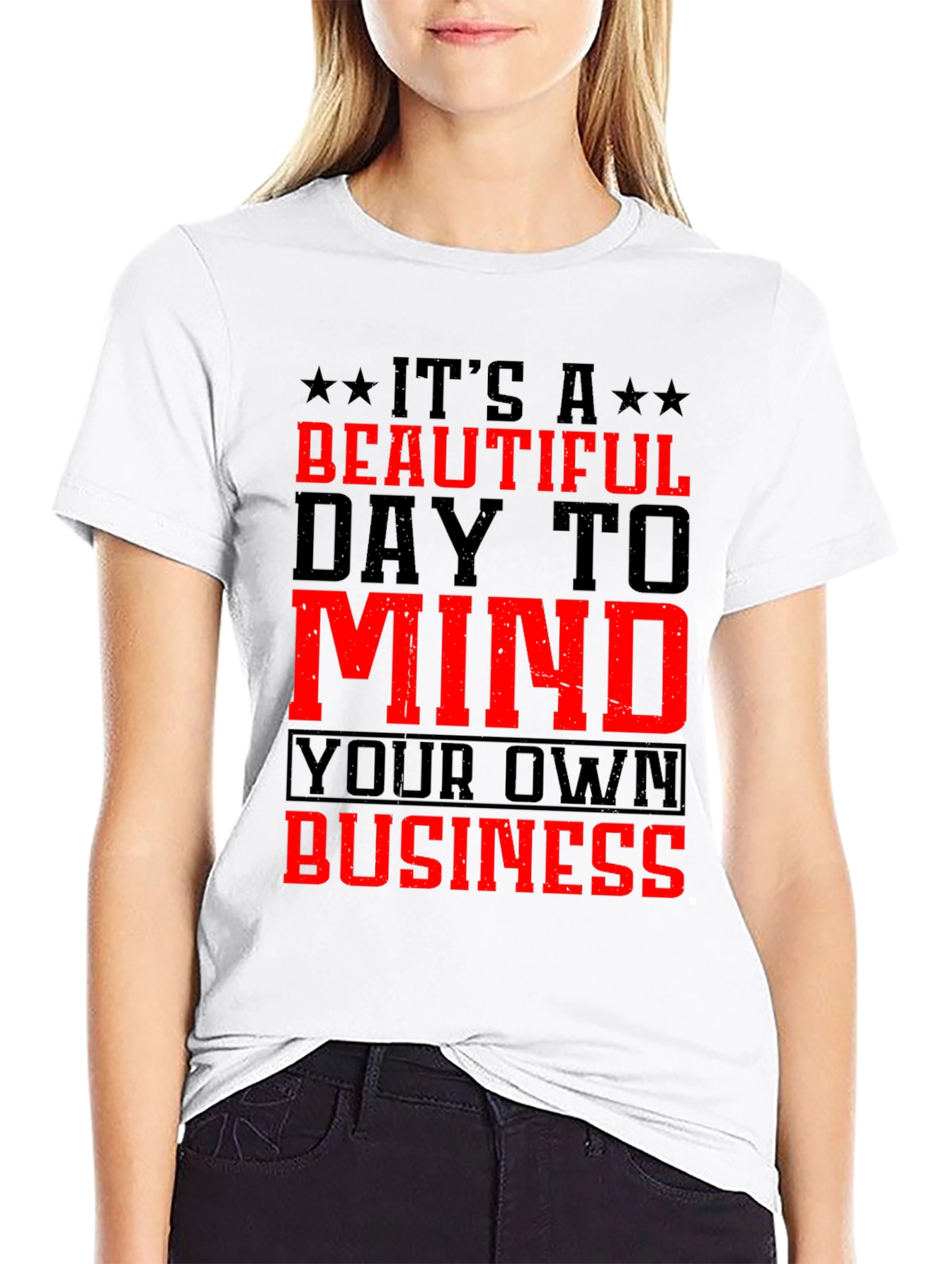 Mind Your Own Business Graphic Tee