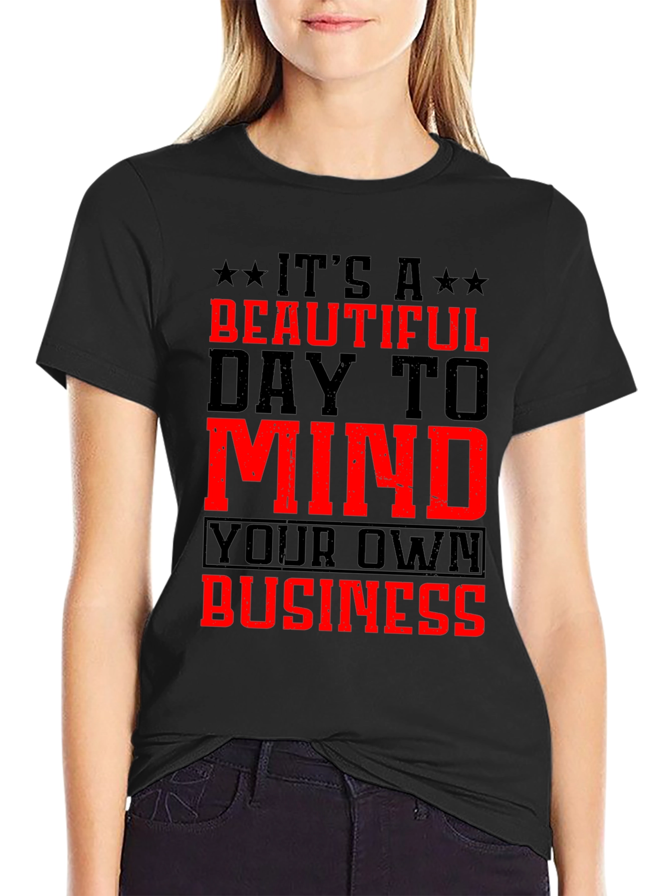 Mind Your Own Business Graphic Tee