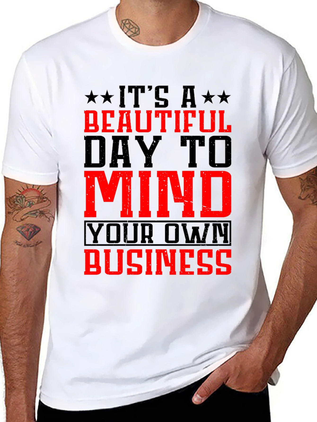 Mind Your Own Business Graphic Tee