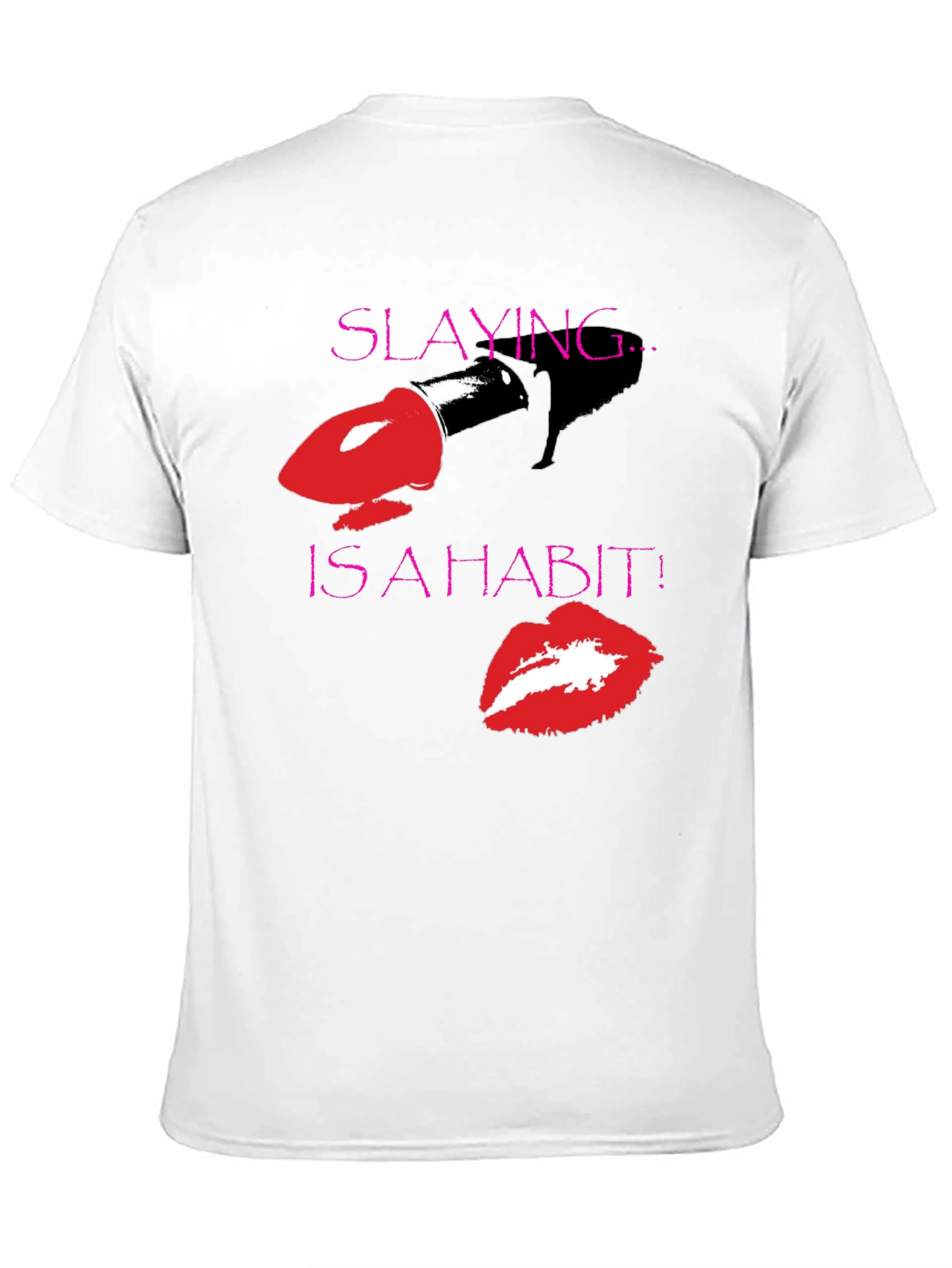 Slaying is a Habit Black T-Shirt