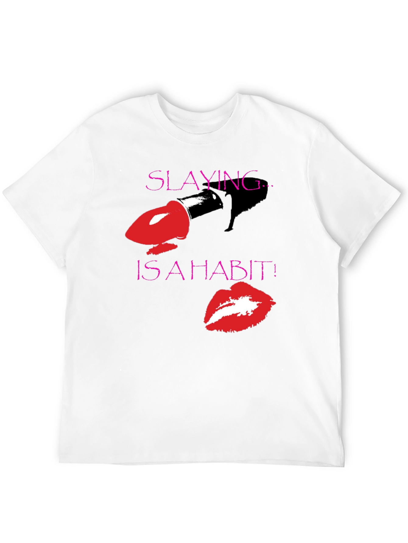 Slaying is a Habit Black T-Shirt
