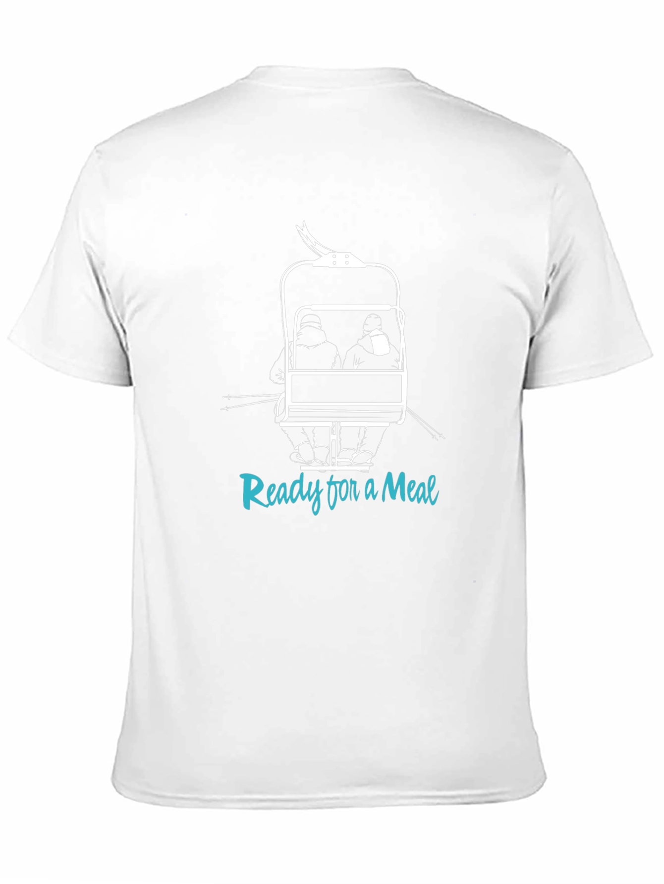 Ready for a Meal Ski Chair T-Shirt