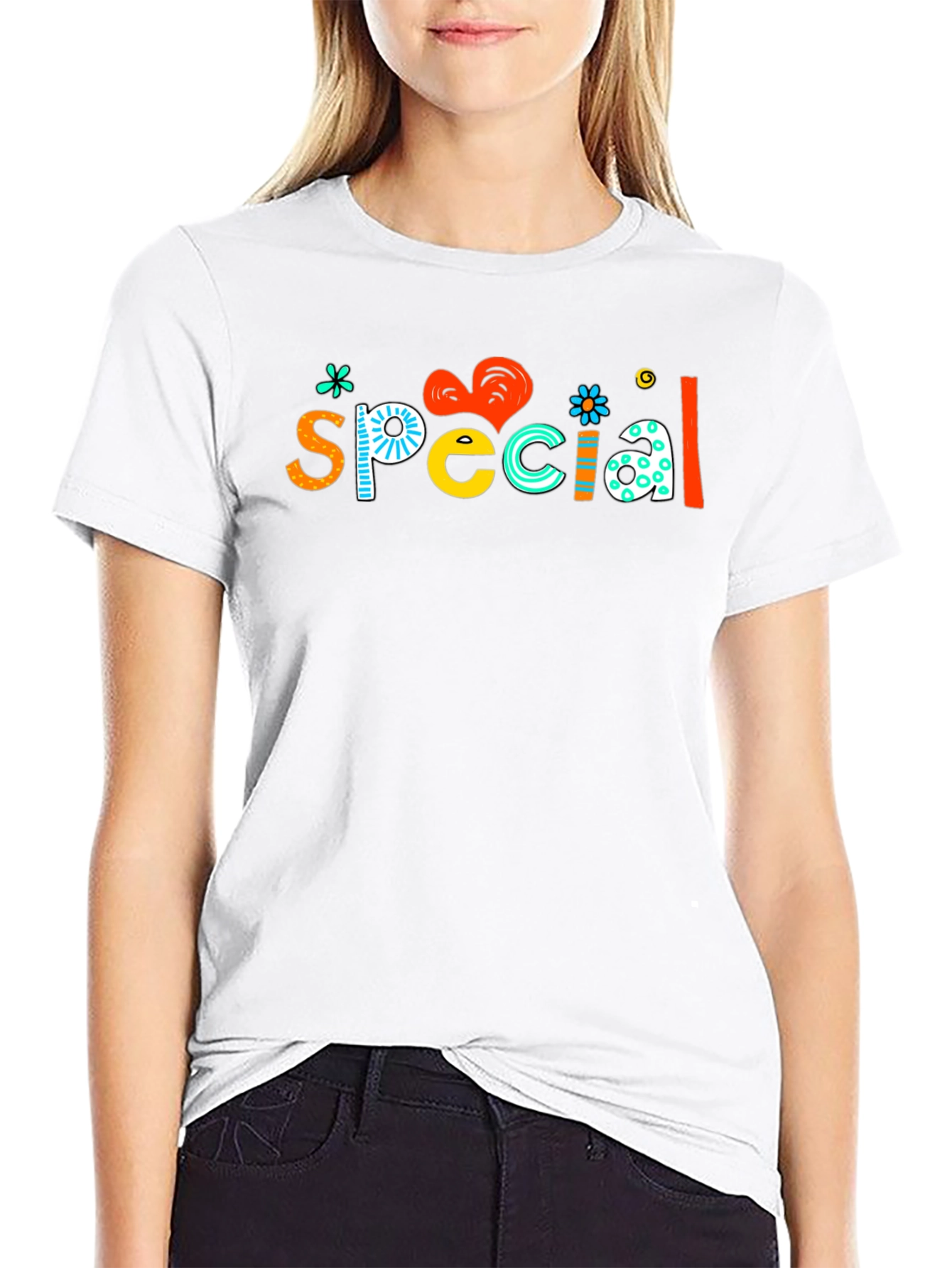 Special Graphic Tee - Trendy Casual Wear