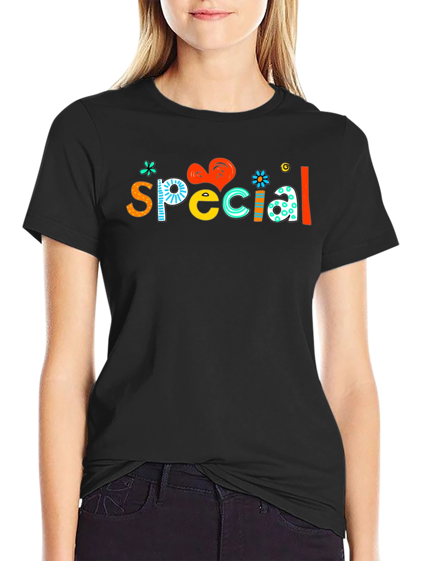 Special Graphic Tee - Trendy Casual Wear
