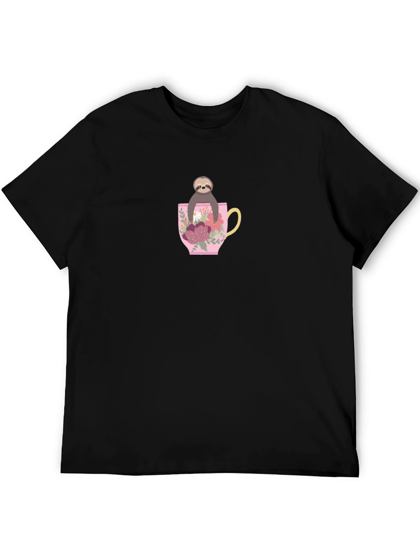 Sloth in Teacup Graphic Tee - Relaxed Fit