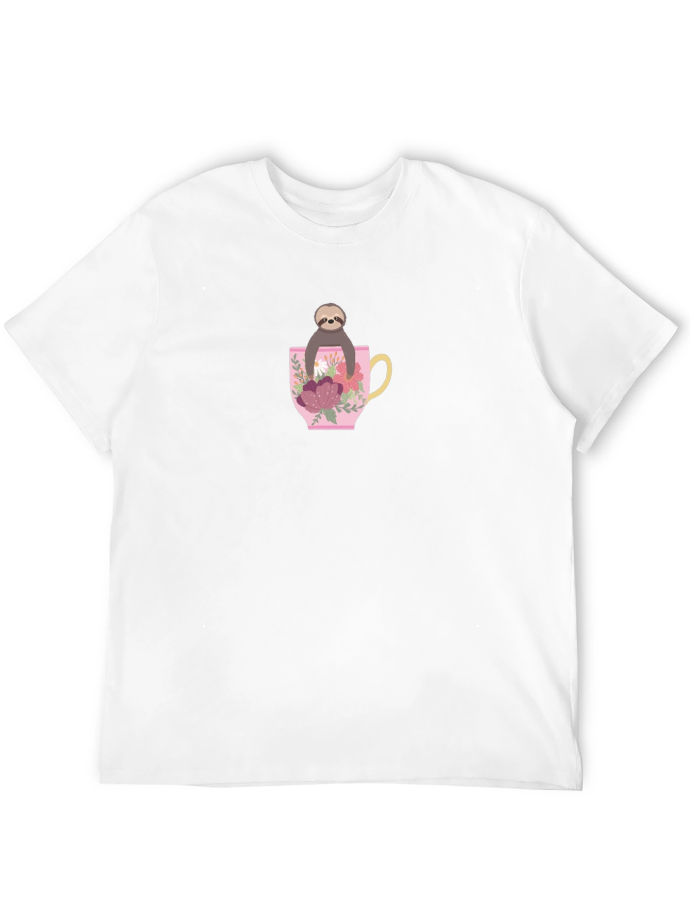 Sloth in Teacup Graphic Tee - Relaxed Fit