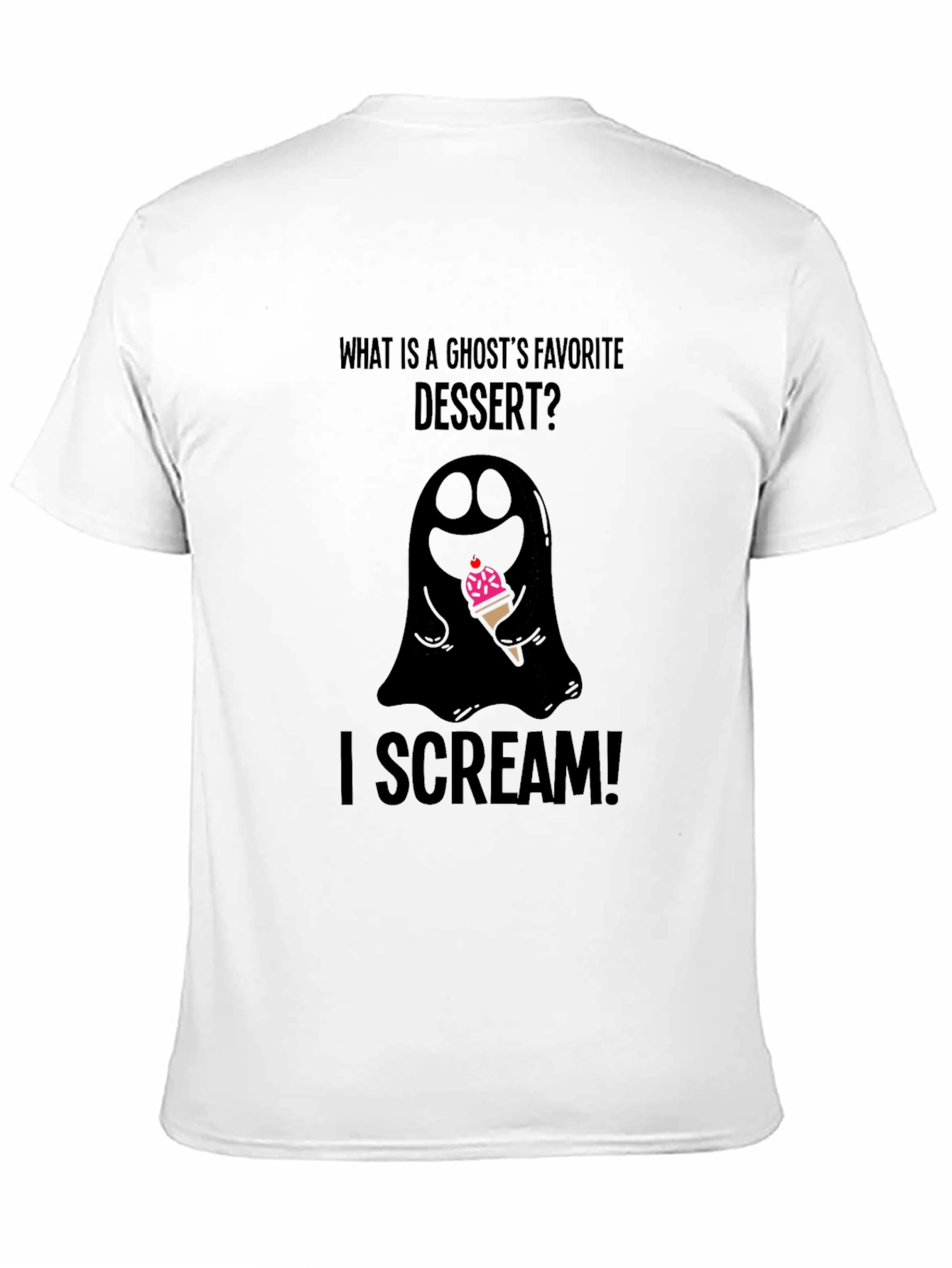 Ghost I Scream Halloween T-Shirt
