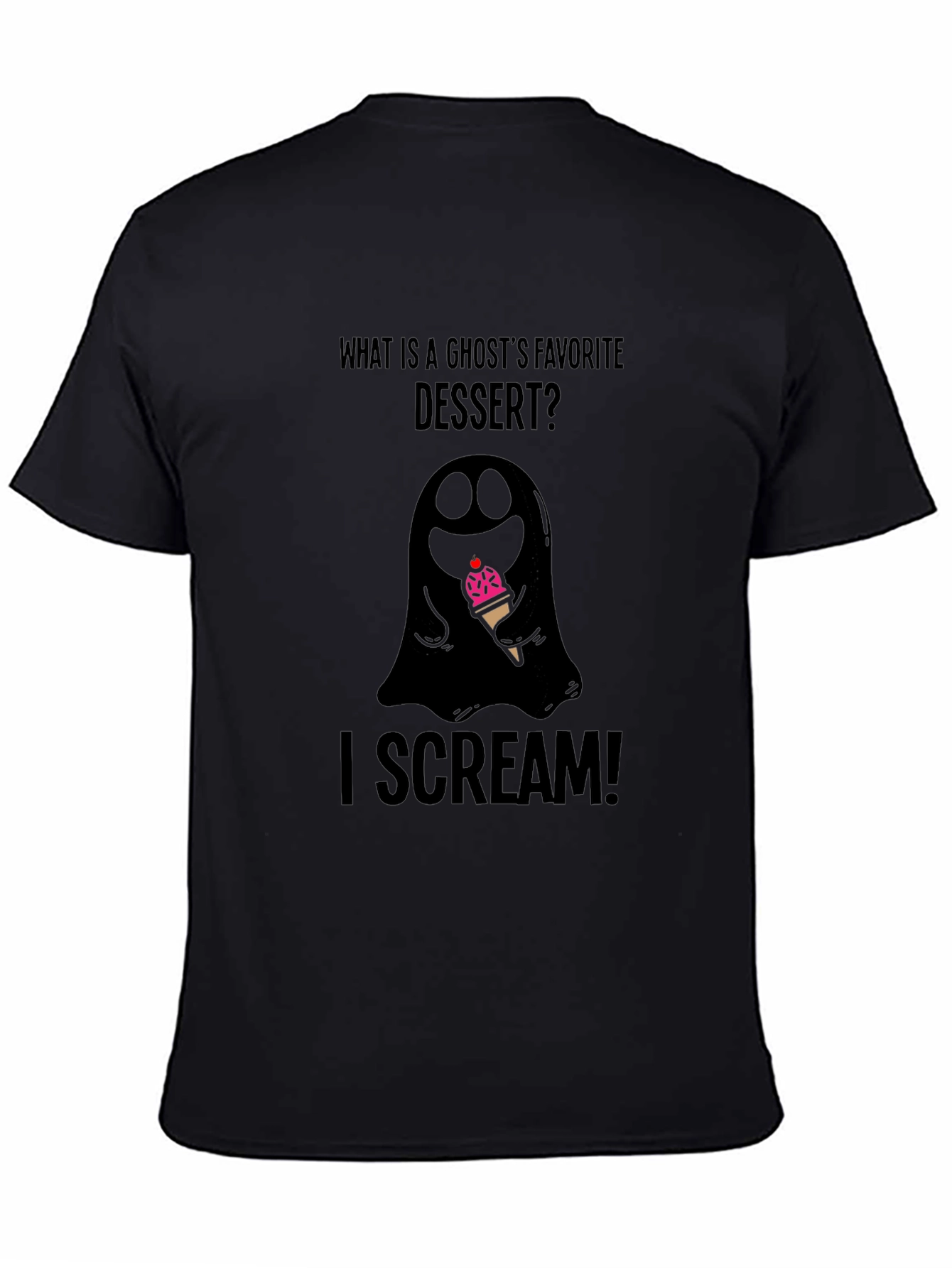 Ghost I Scream Halloween T-Shirt
