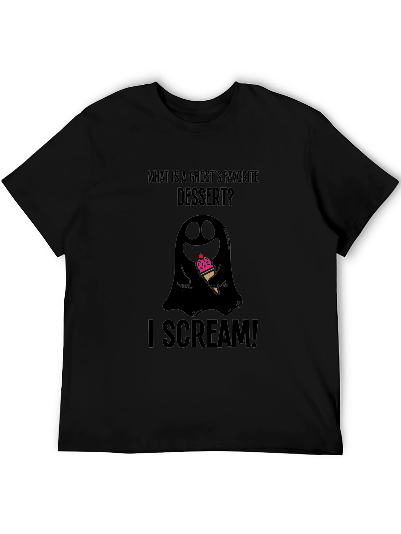 Ghost I Scream Halloween T-Shirt