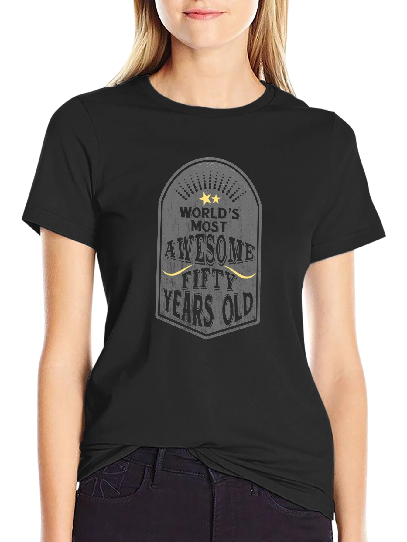 Worlds Most Awesome Fifty Years Old T-Shirt