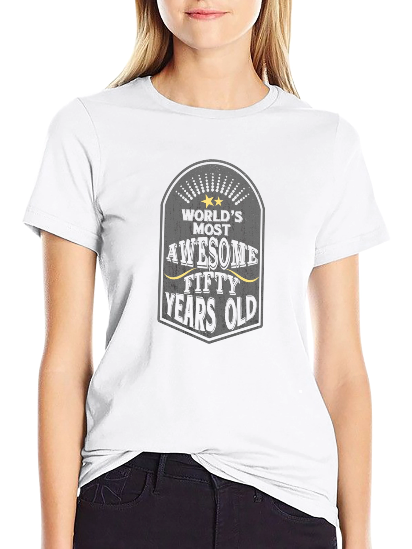 Worlds Most Awesome Fifty Years Old T-Shirt