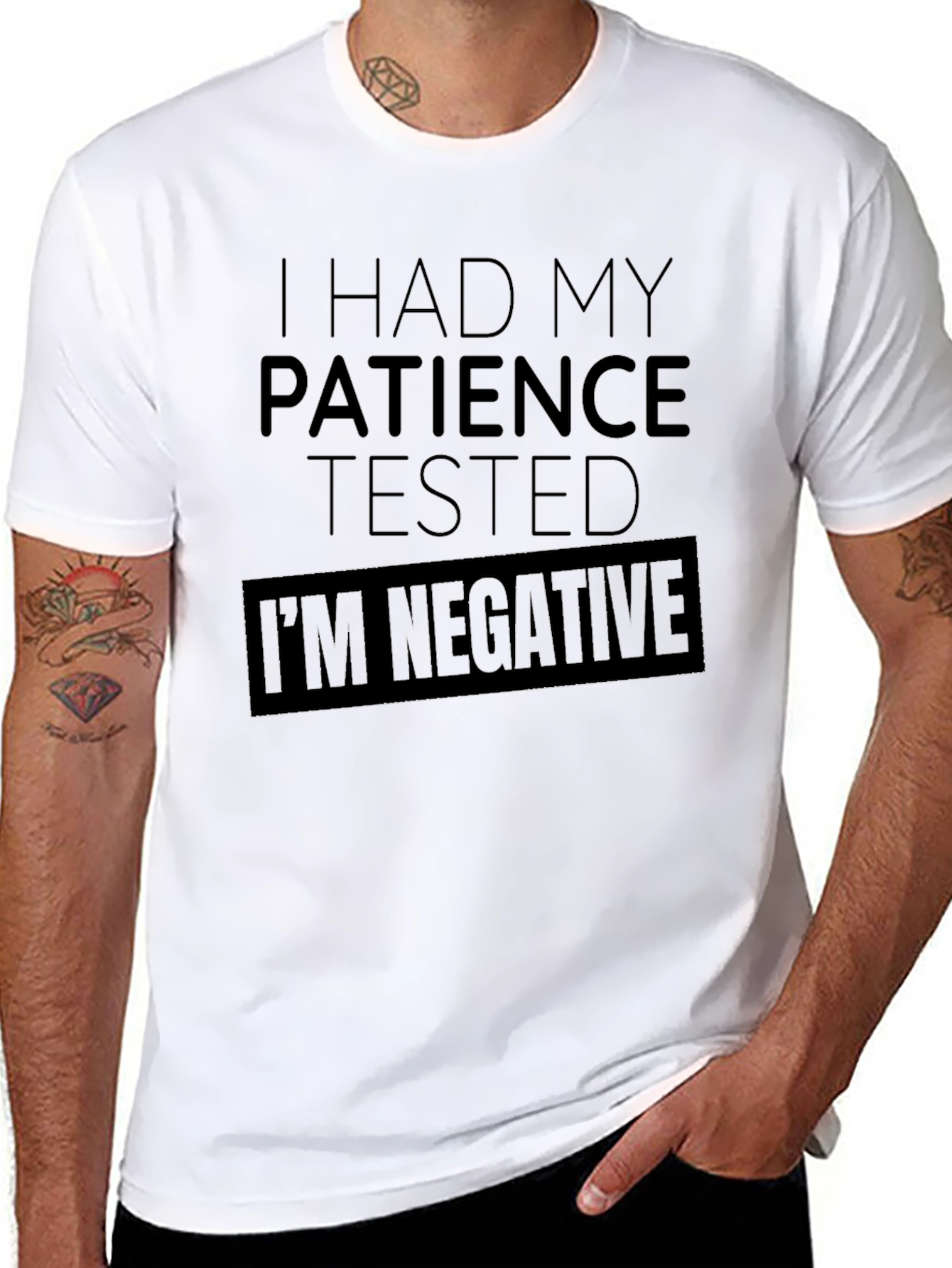 Patience Tested T-Shirt - Humorous Sarcastic Tee
