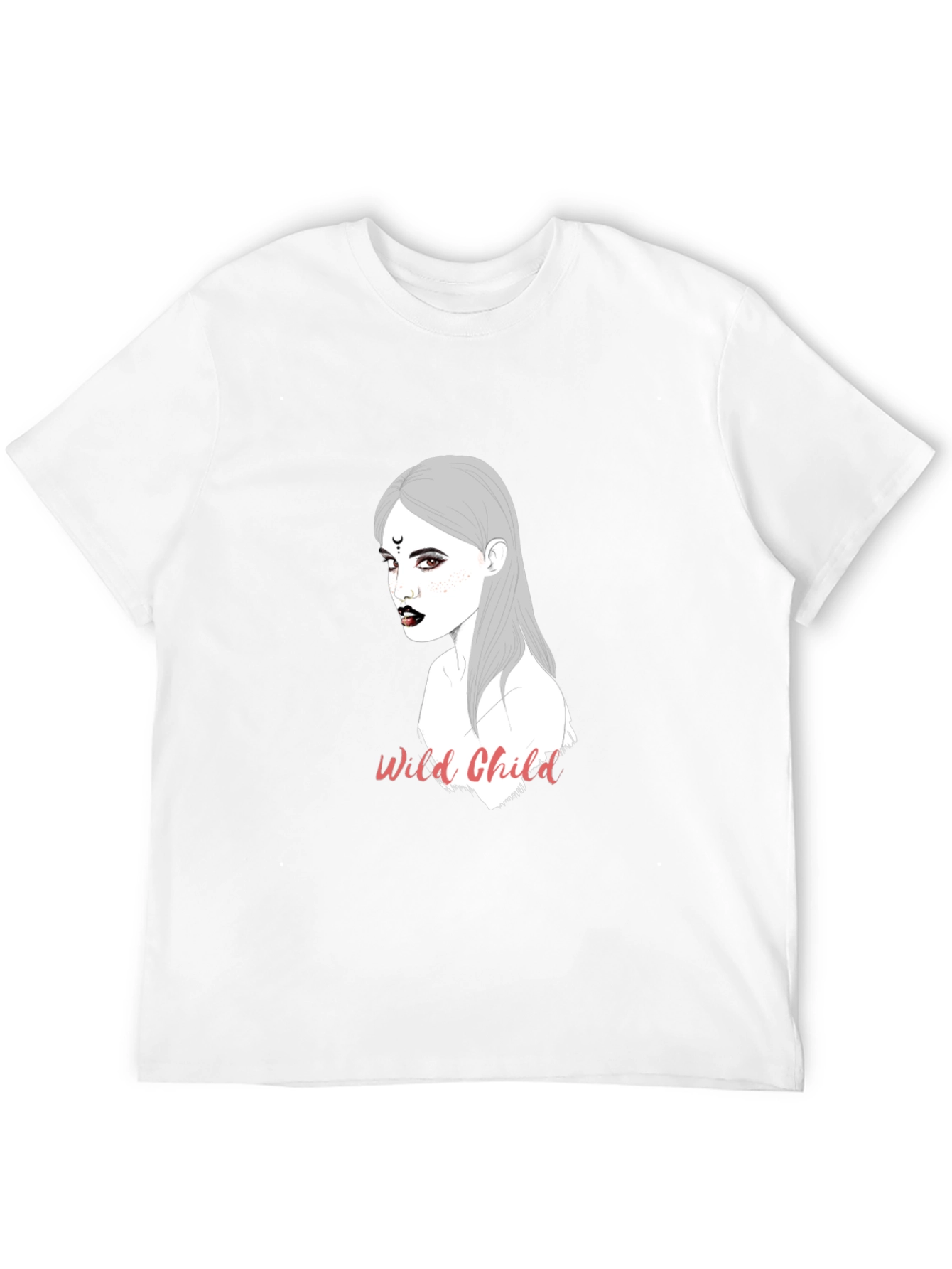 Wild Child Graphic Black T-Shirt