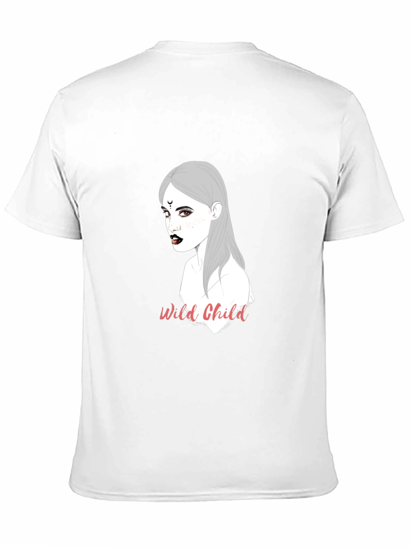 Wild Child Graphic Black T-Shirt