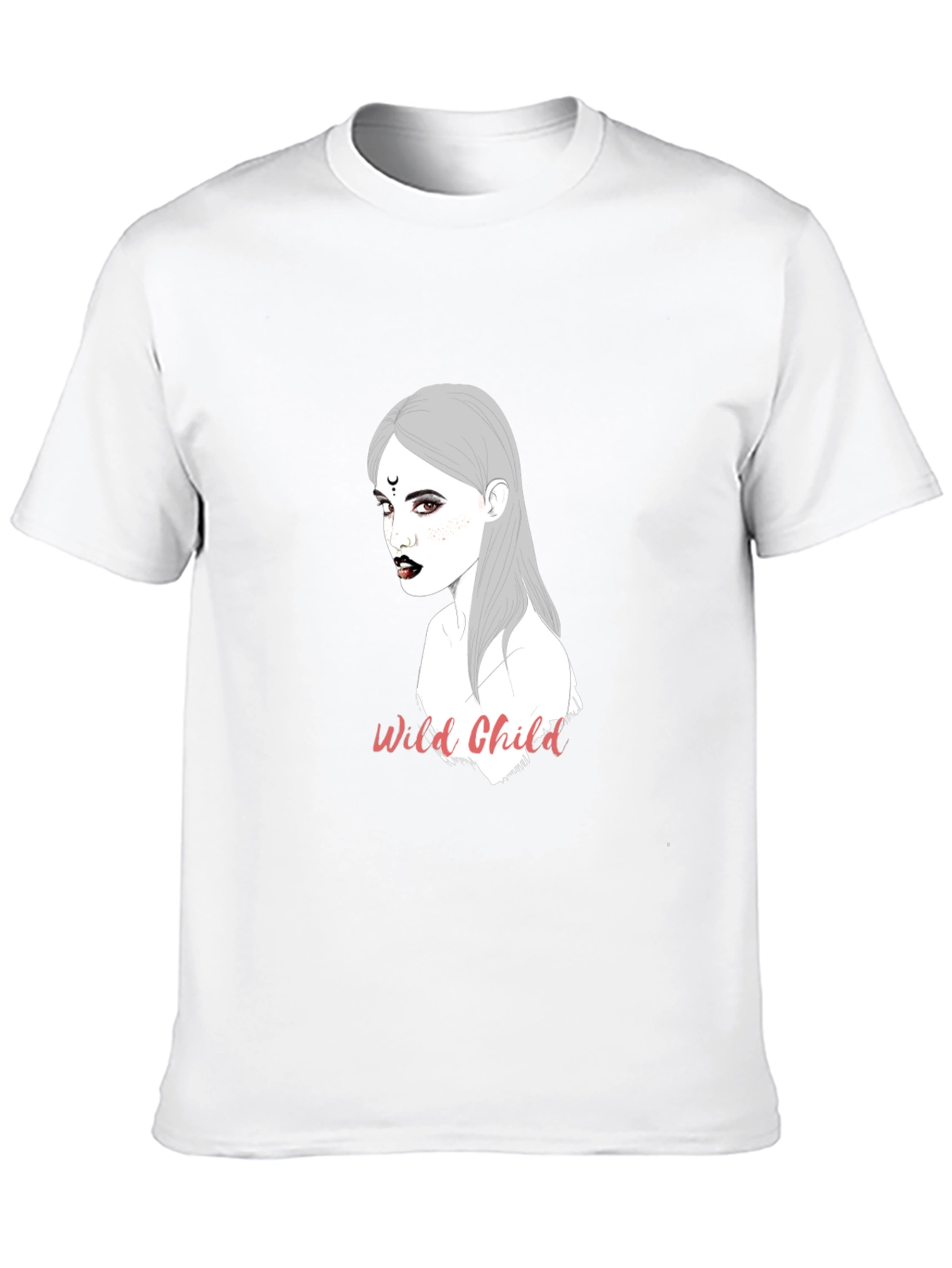 Wild Child Graphic Black T-Shirt