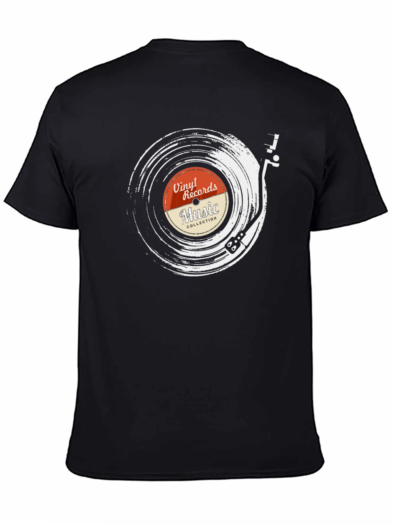 Vinyl Record Music Collection Graphic Tee