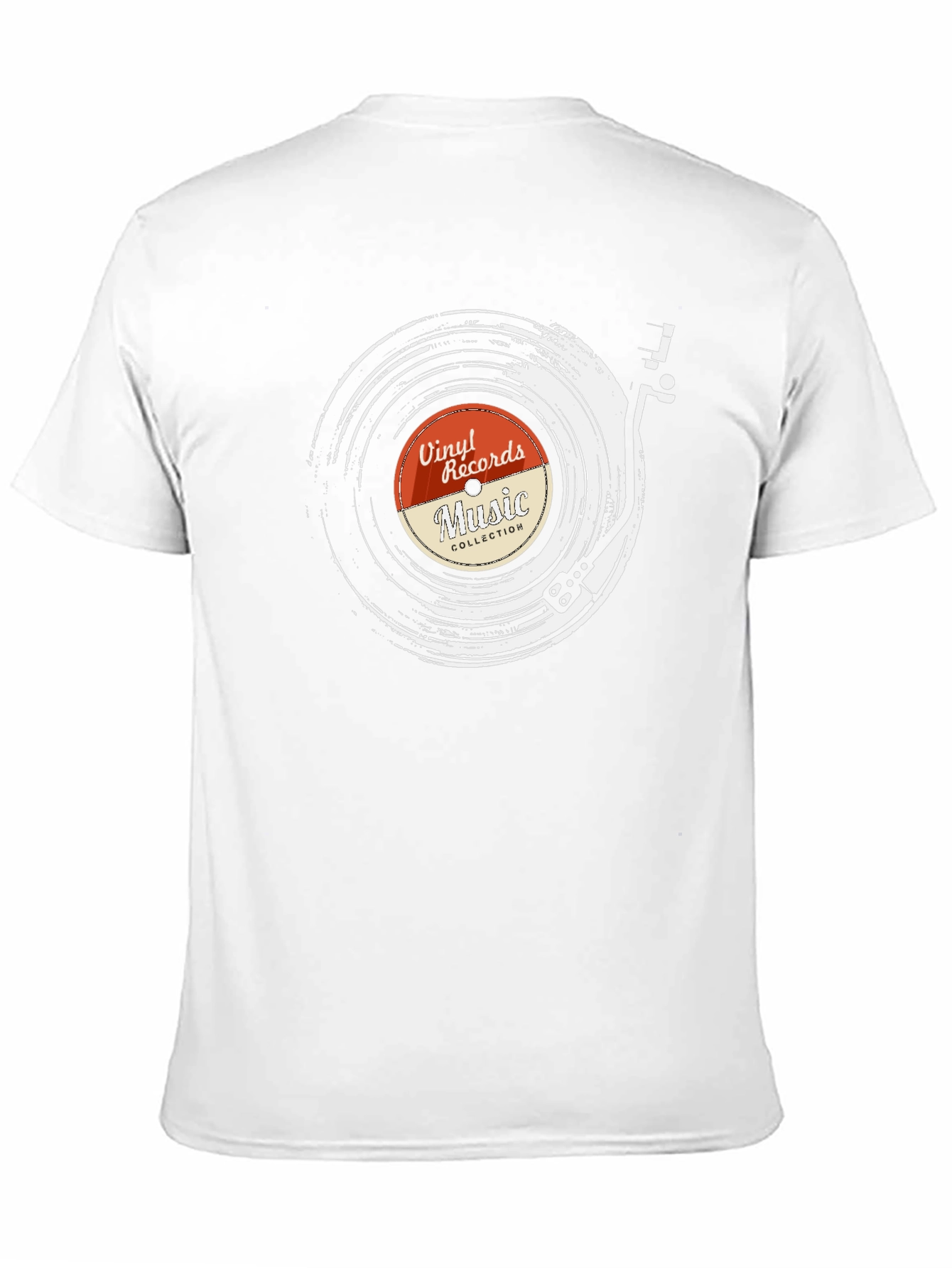 Vinyl Record Music Collection Graphic Tee