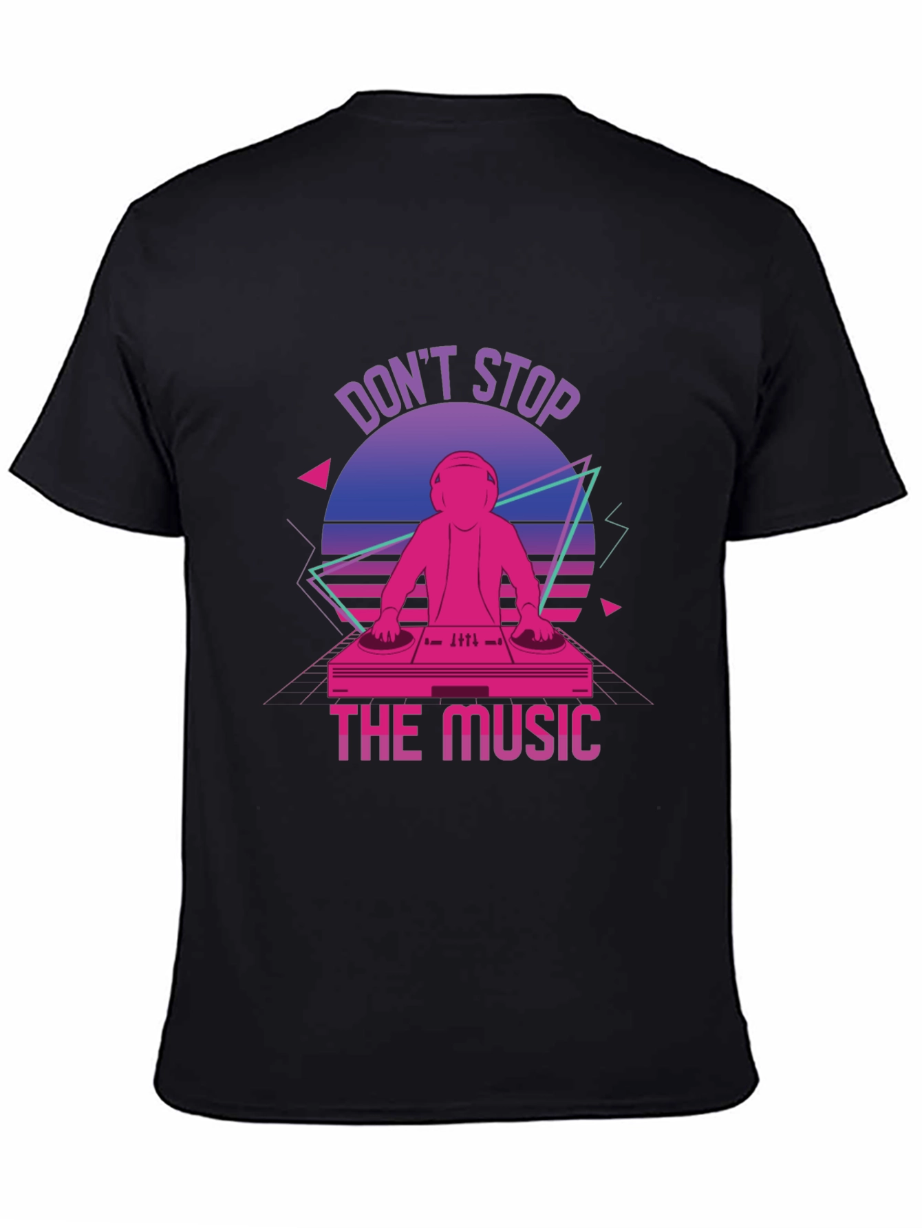 Retro DJ T-Shirt - Dont Stop The Music!