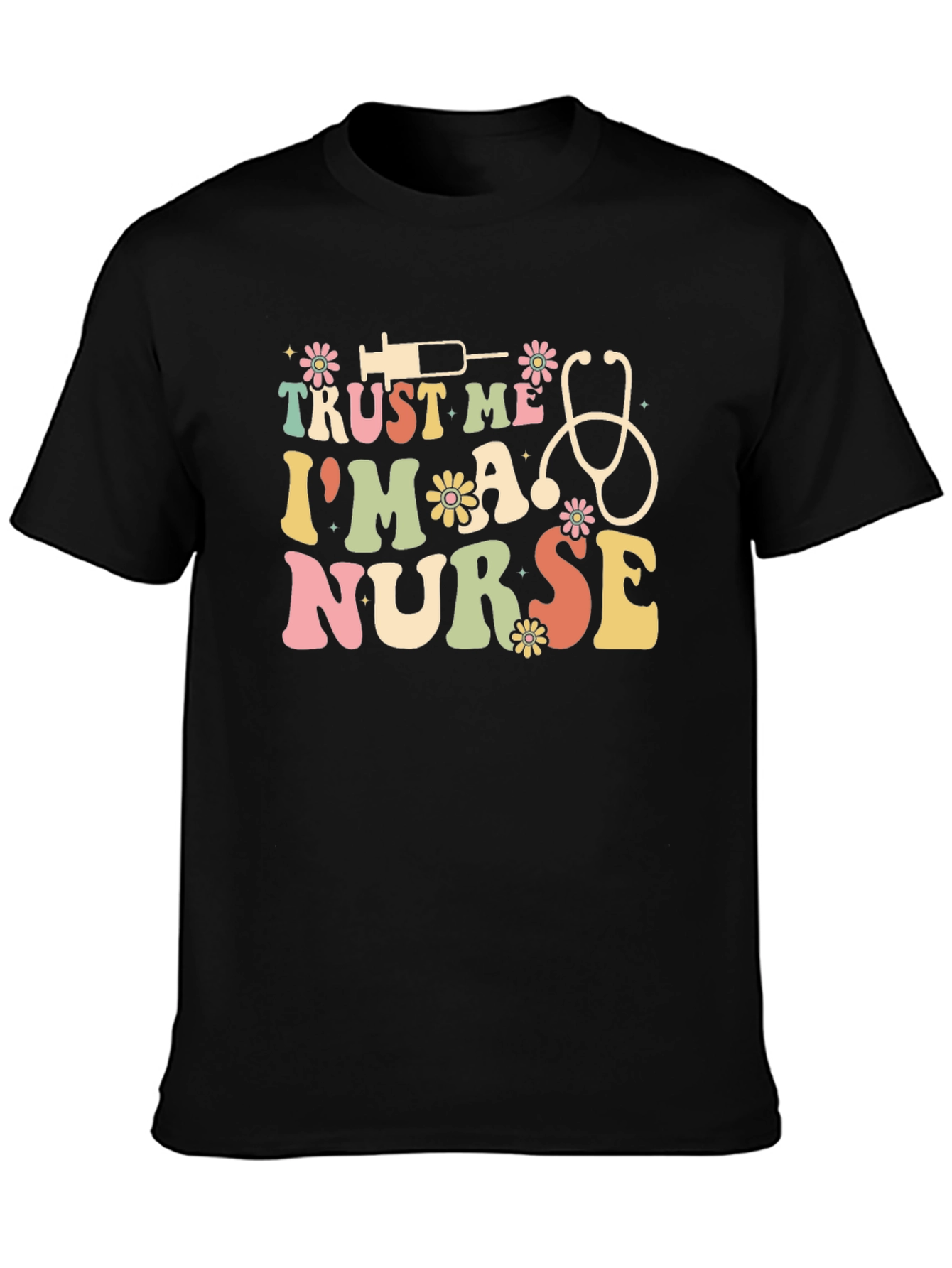 Trust Me Im A Nurse Retro T-Shirt
