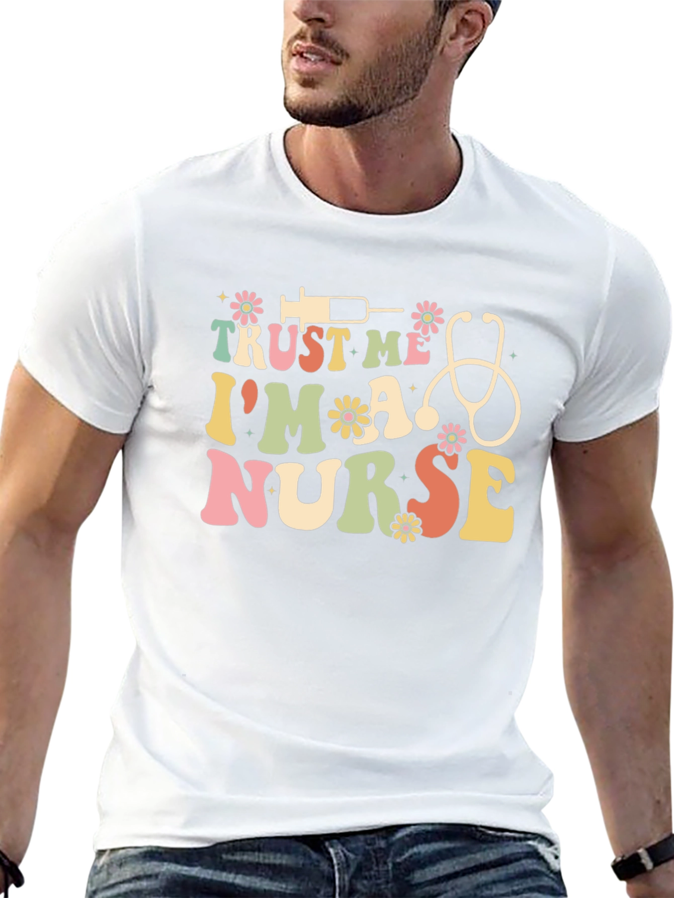 Trust Me Im A Nurse Retro T-Shirt