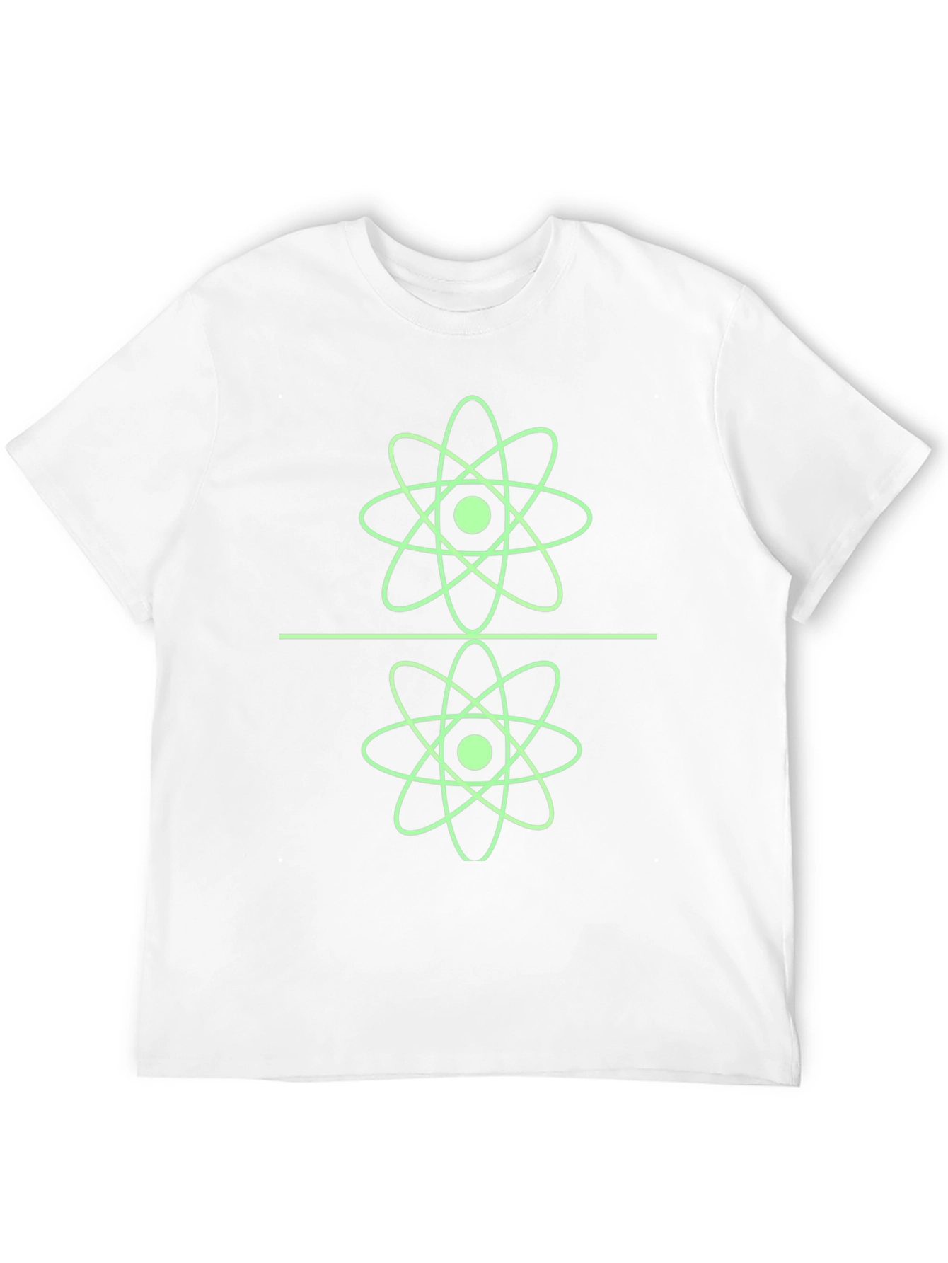 Cool Atom Graphic Tee - Black