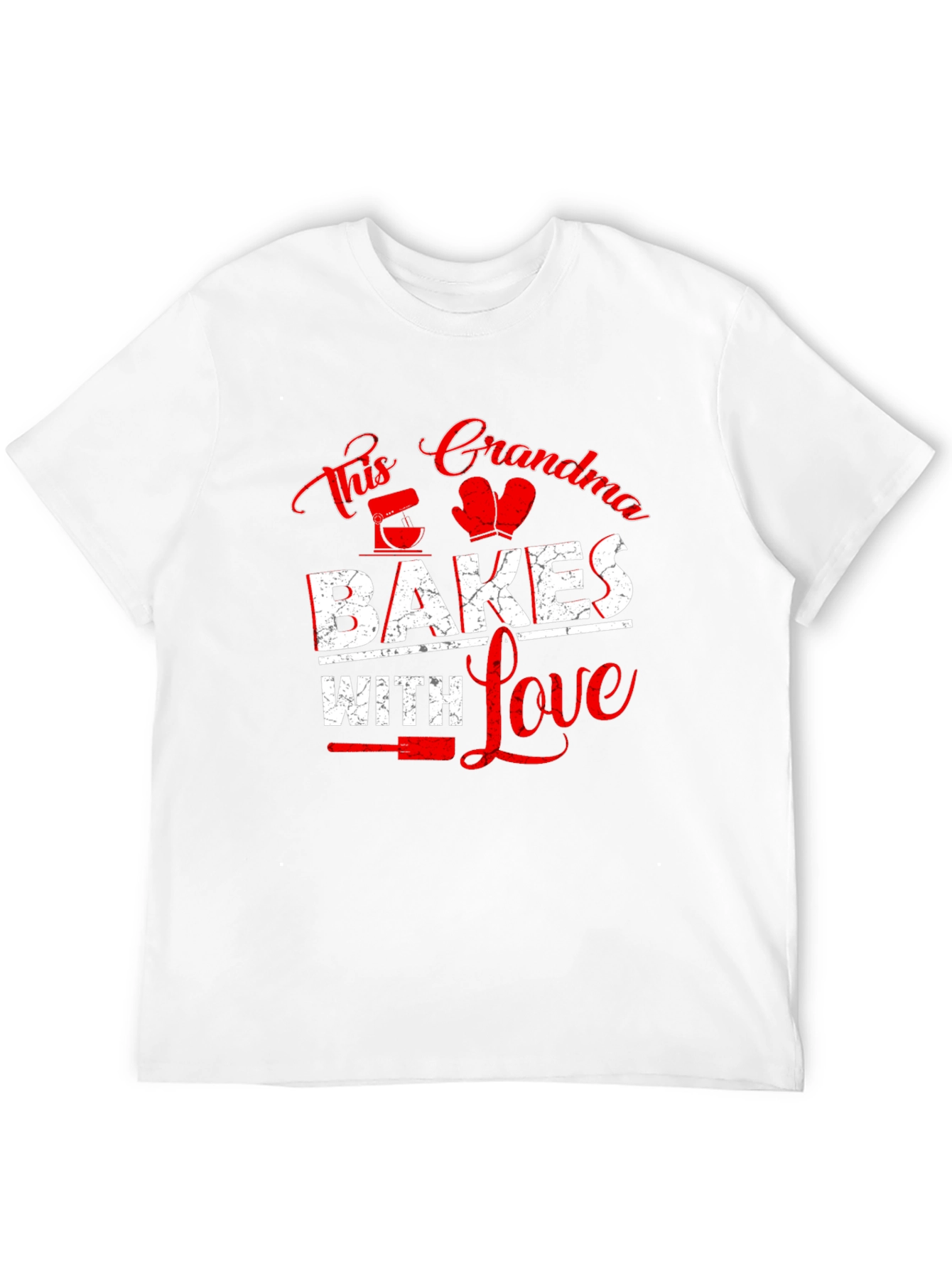 This Grandma Bakes With Love T-Shirt