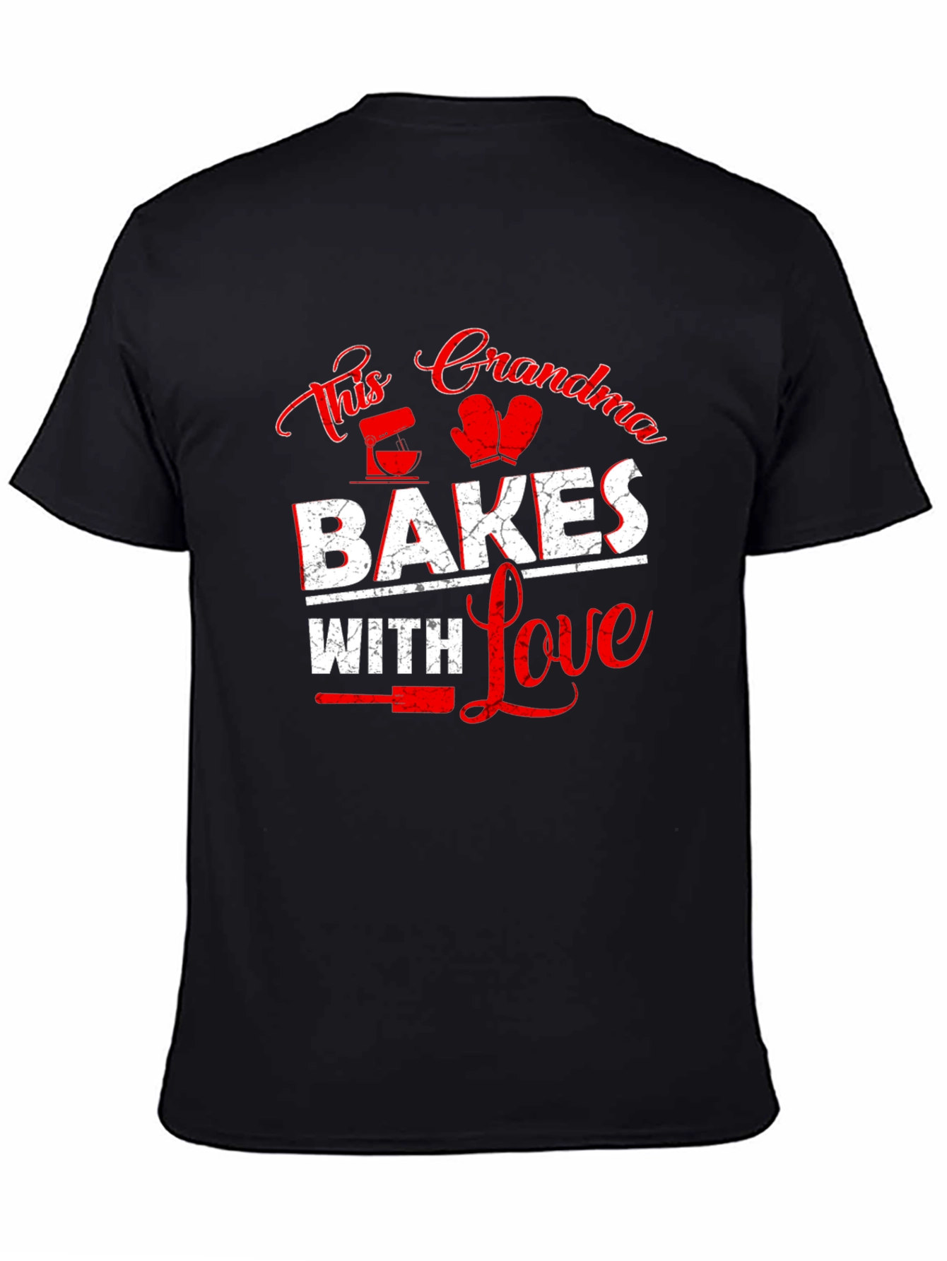 This Grandma Bakes With Love T-Shirt