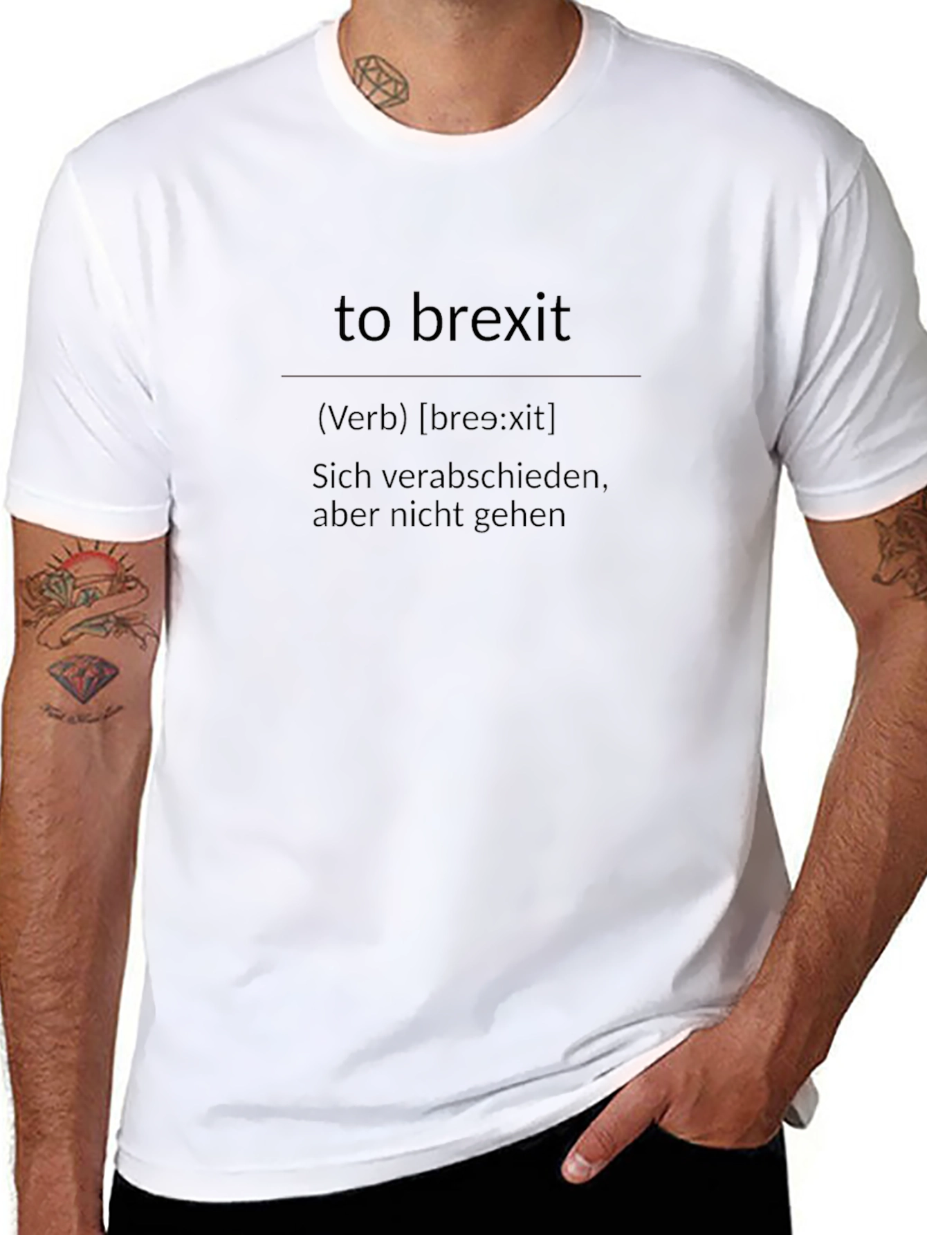 To Brexit Definition T-Shirt - Funny Political Tee