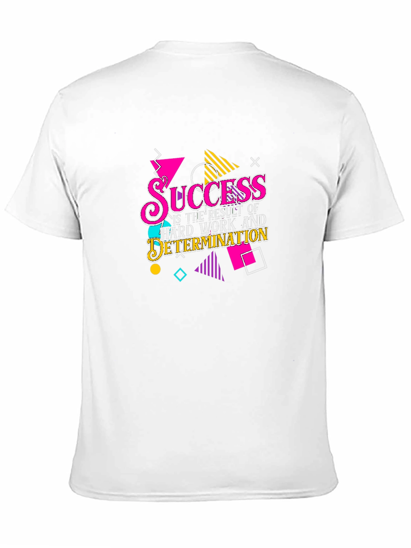 Success Motivation Black T-Shirt