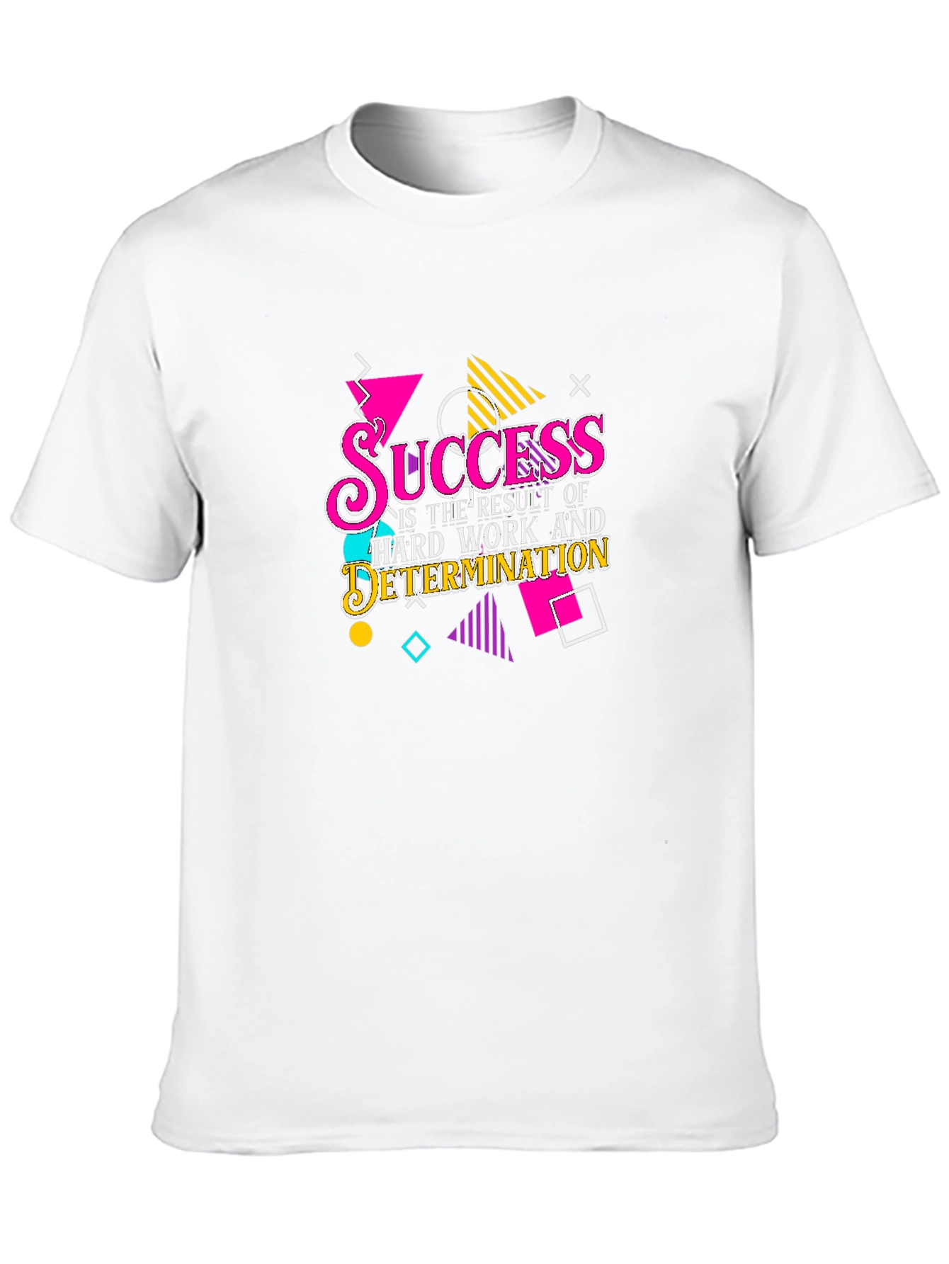 Success Motivation Black T-Shirt