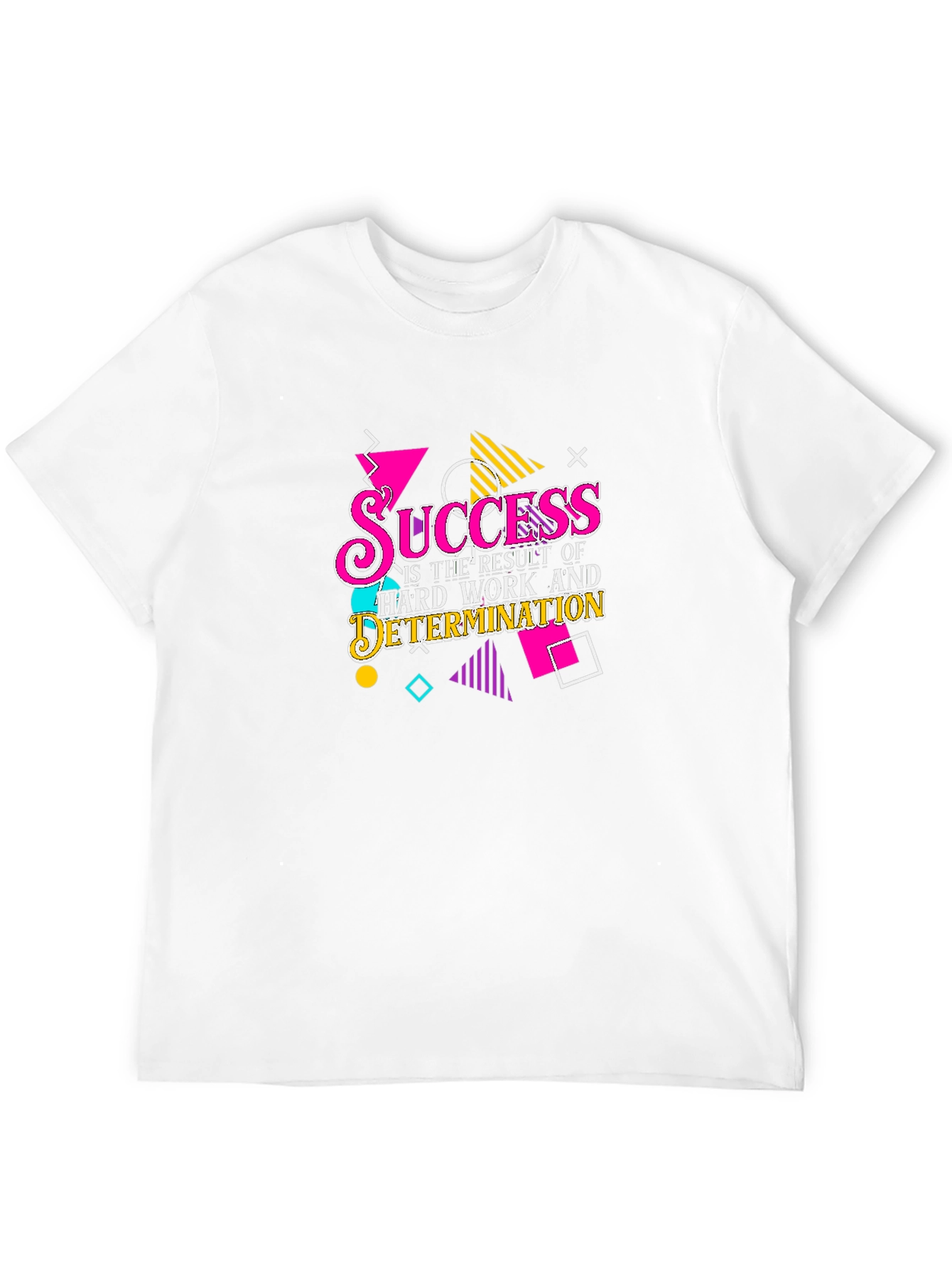 Success Motivation Black T-Shirt