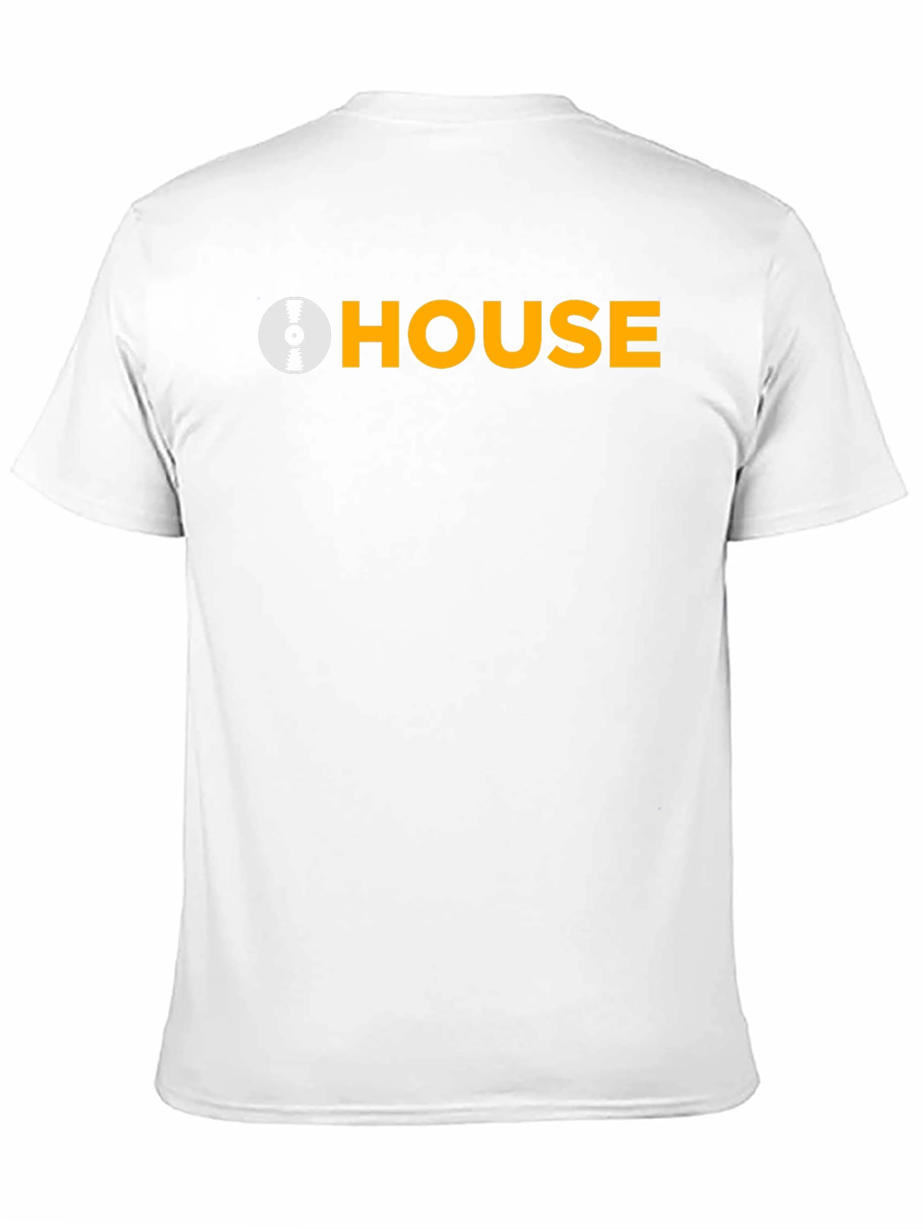 House Music DJ Graphic Tee - Black Cotton T-Shirt
